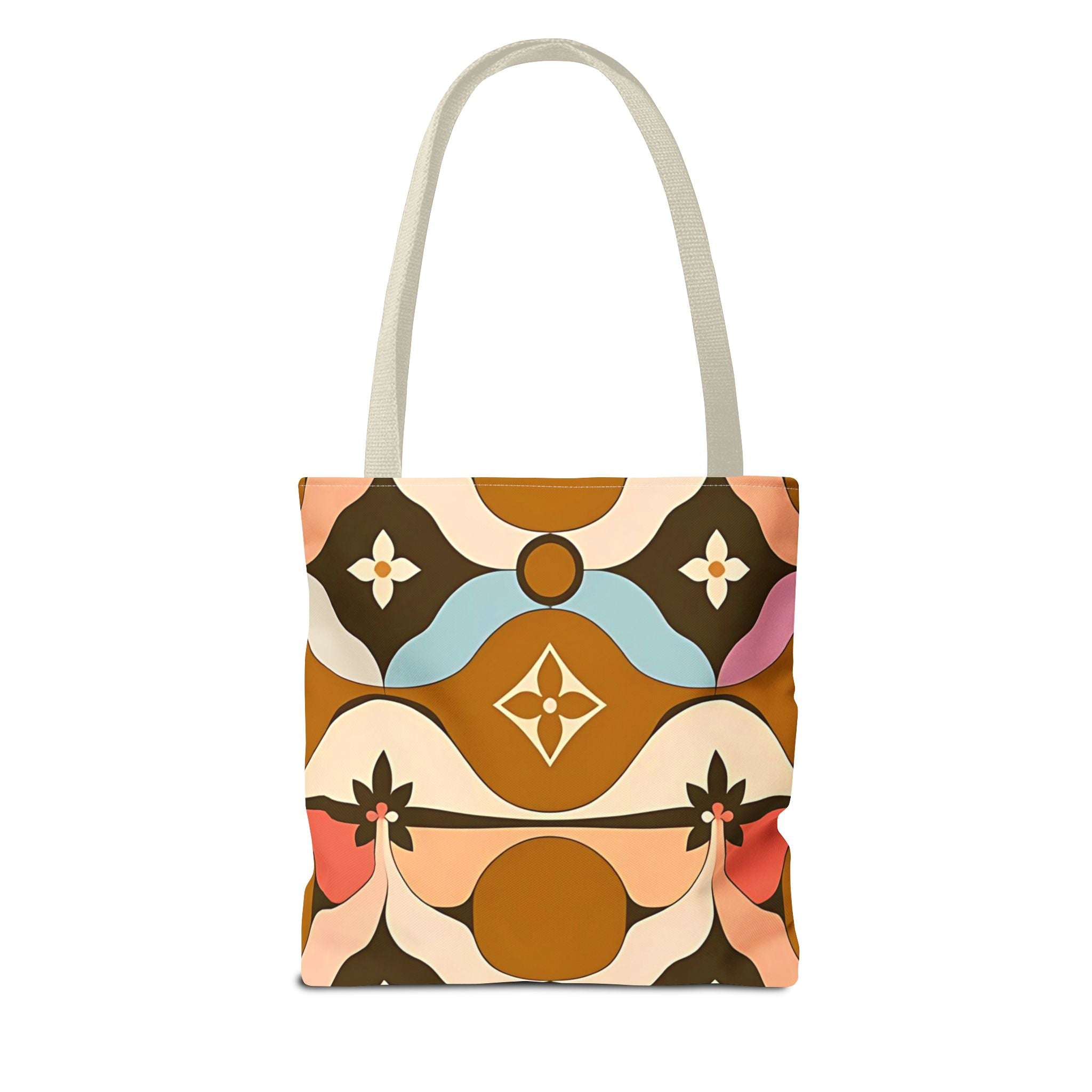 Boho Chic Tote Bag - Colorful Floral Design for Everyday Use