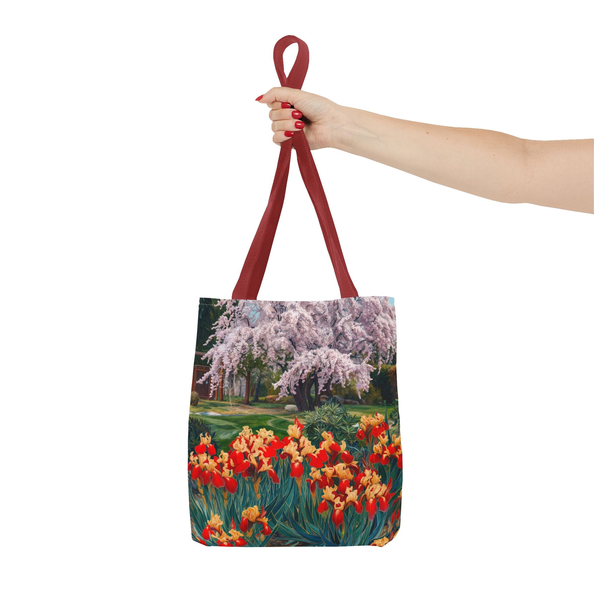 Nature-Inspired Floral Tote Bag - Perfect for Spring Celebrations