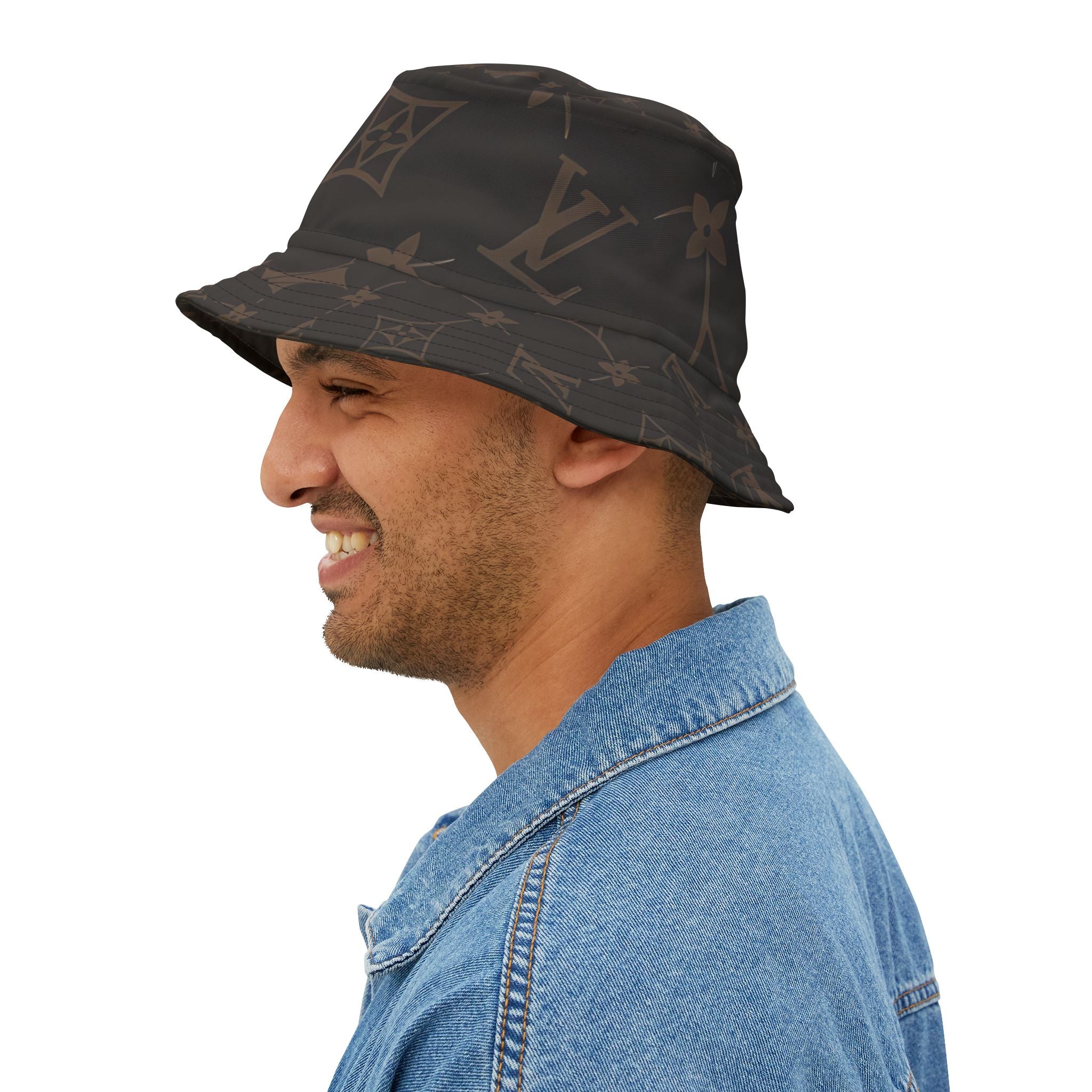 Stylish Fashion Bucket Hat, Trendy AOP Hat, Summer Accessory, Outdoor Sun Hat, Gift for Him/Her, Vacation Essential - Angel Body