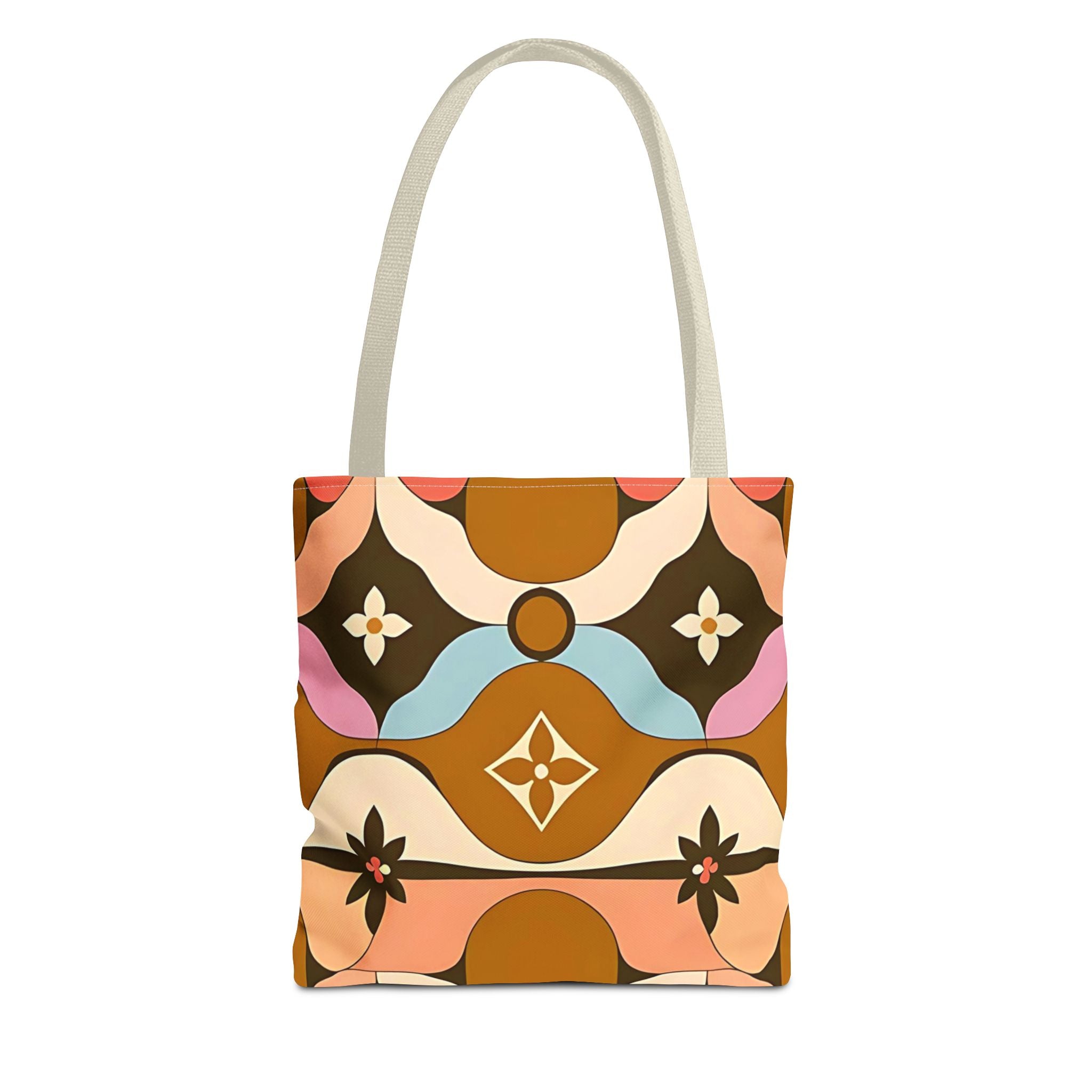 Boho Chic Tote Bag - Colorful Floral Design for Everyday Use