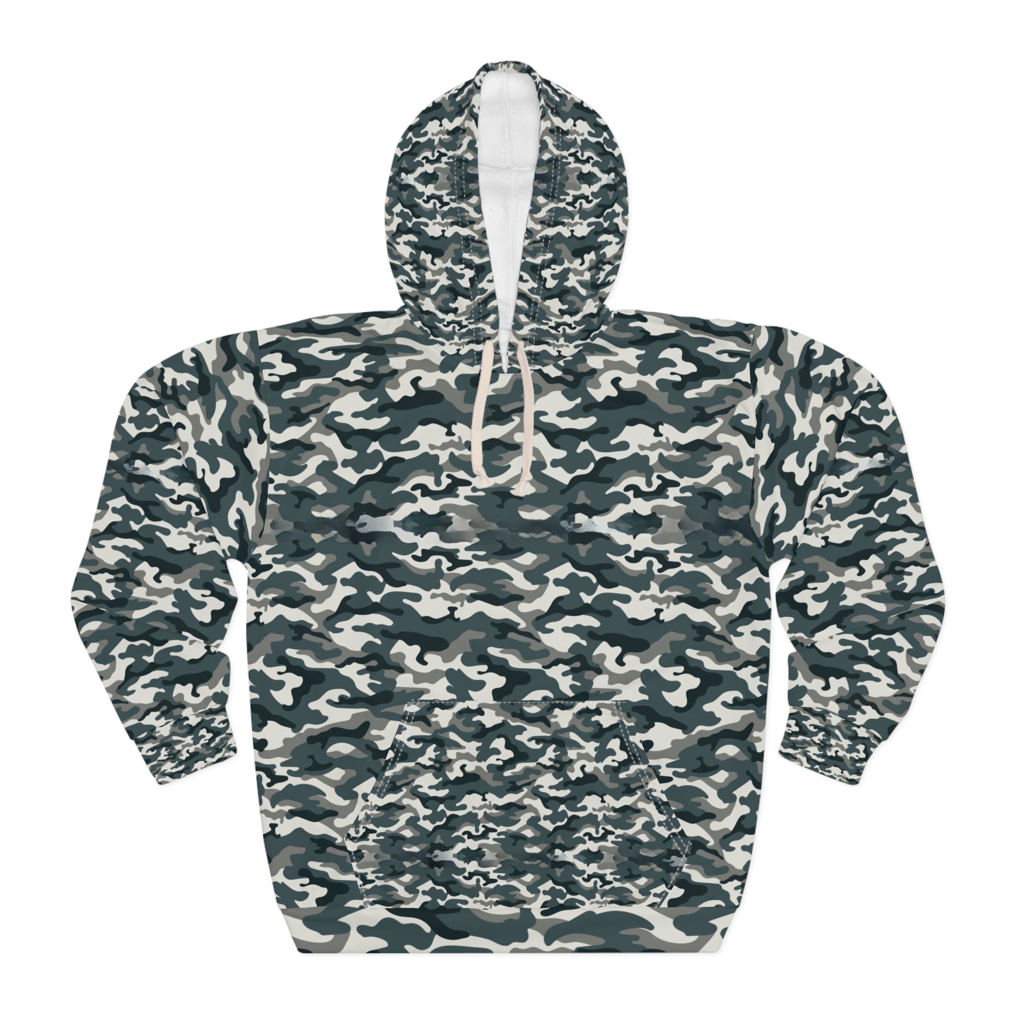 Camo Unisex Pullover Hoodie - Perfect for Gaming Fans and Casual Wear