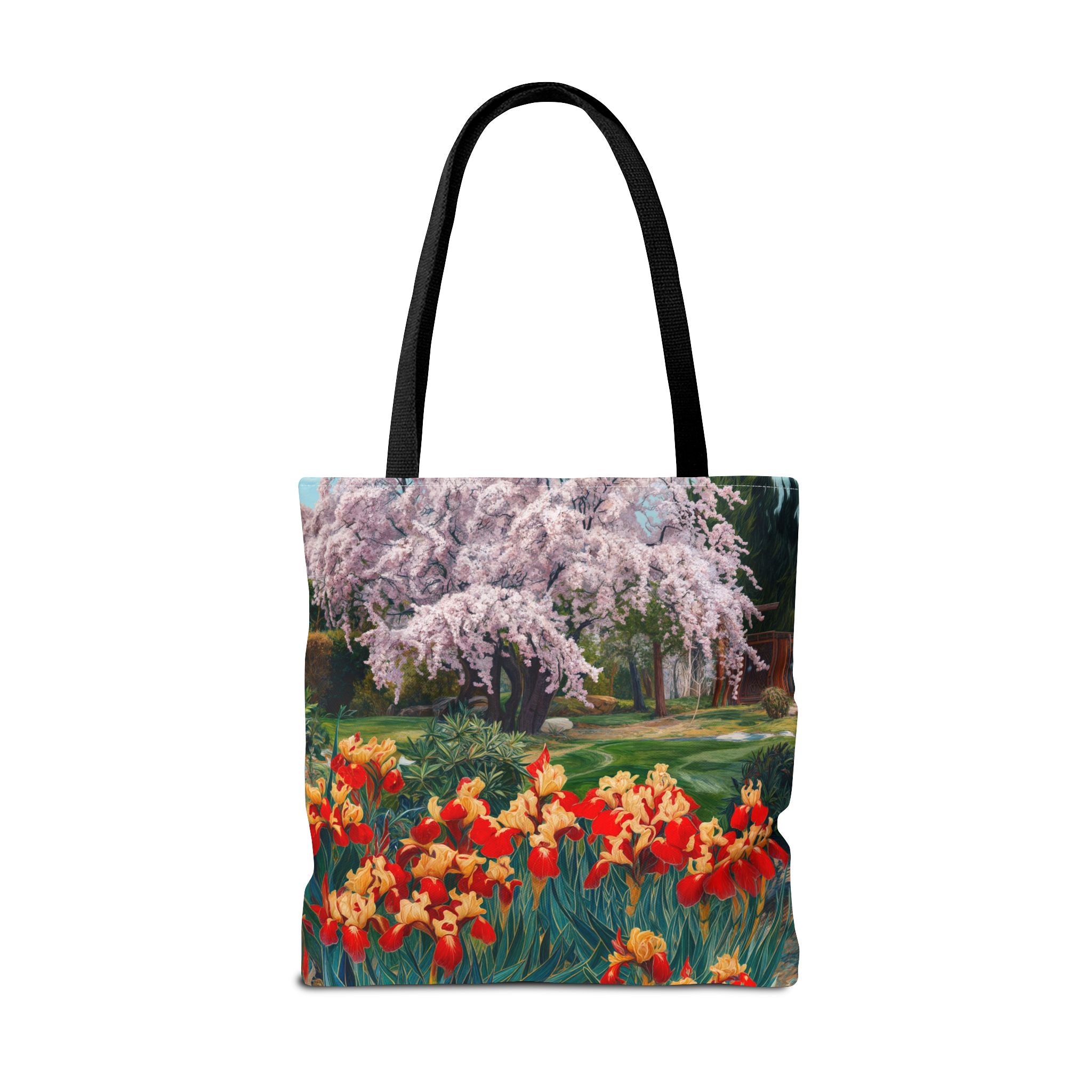 Nature-Inspired Floral Tote Bag - Perfect for Spring Celebrations