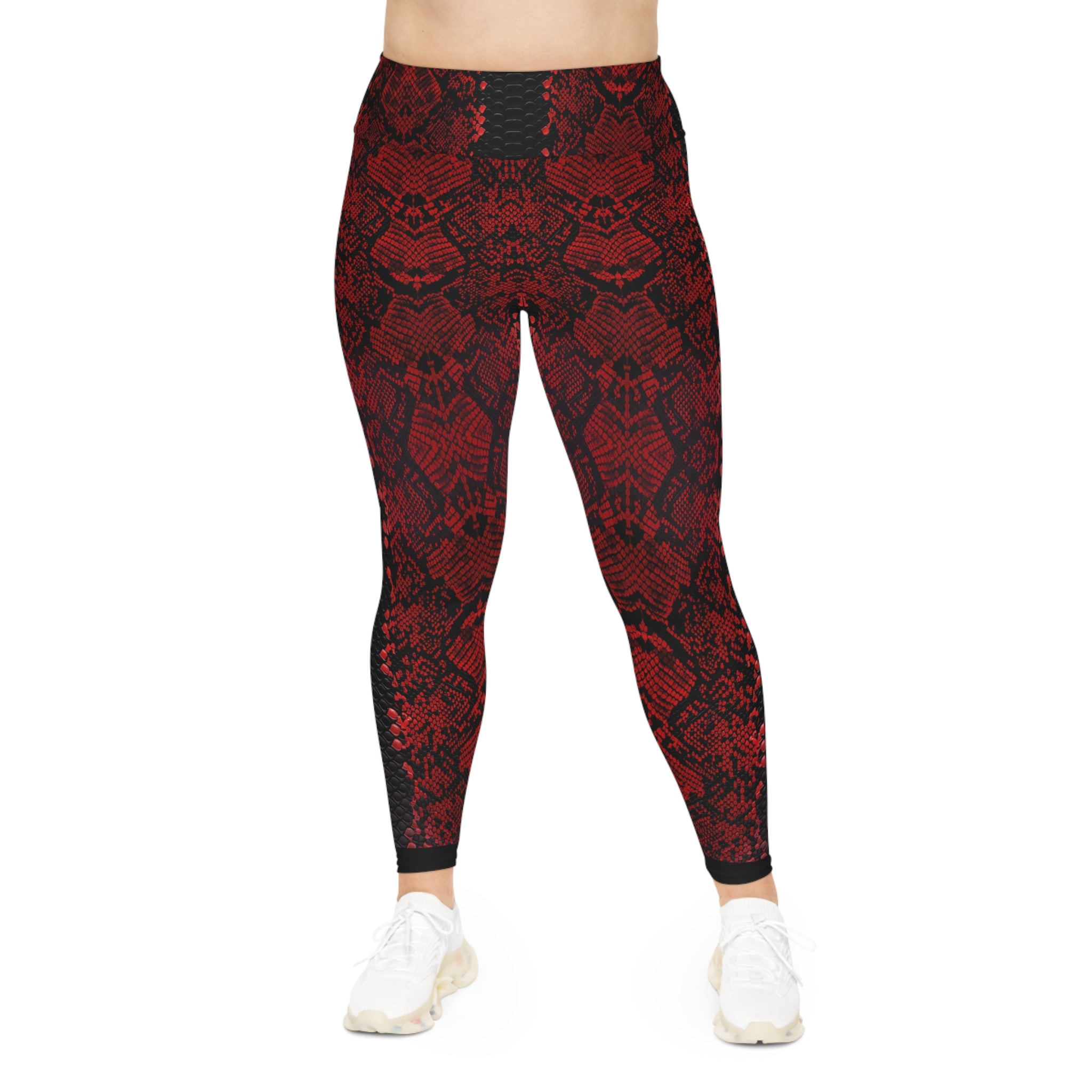 Python Print Leggings - Angel Body