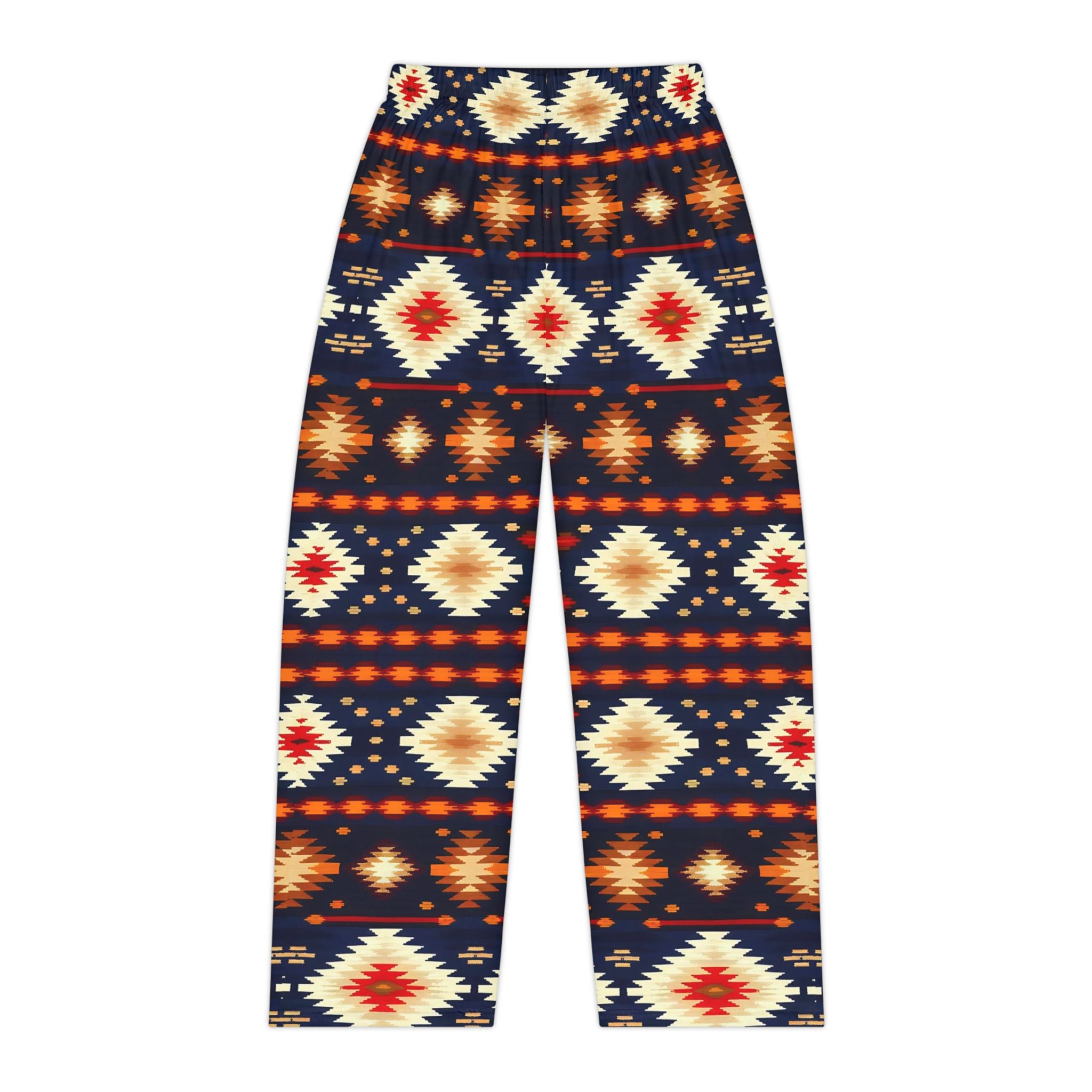 Cozy Women's Pajama Pants with Colorful Tribal Print