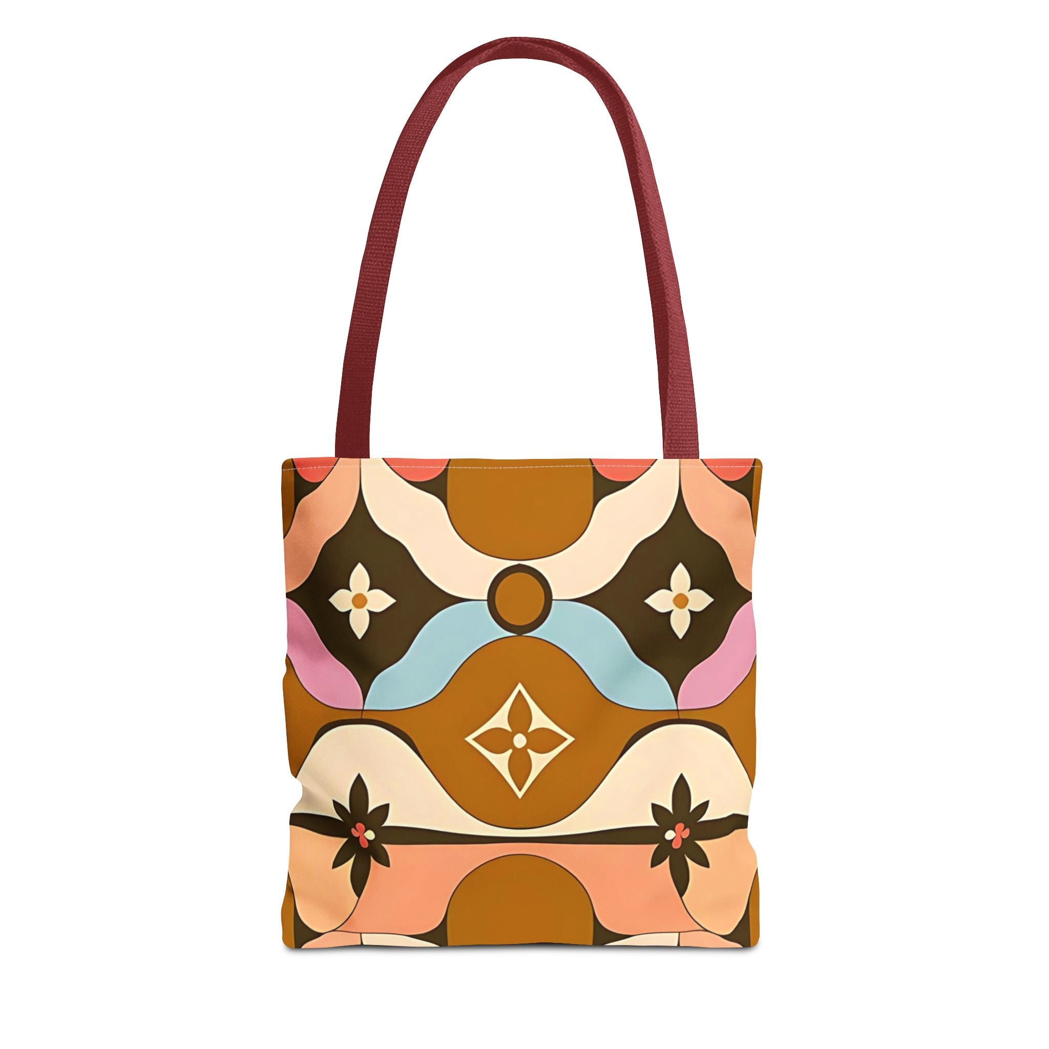 Boho Chic Tote Bag - Colorful Floral Design for Everyday Use