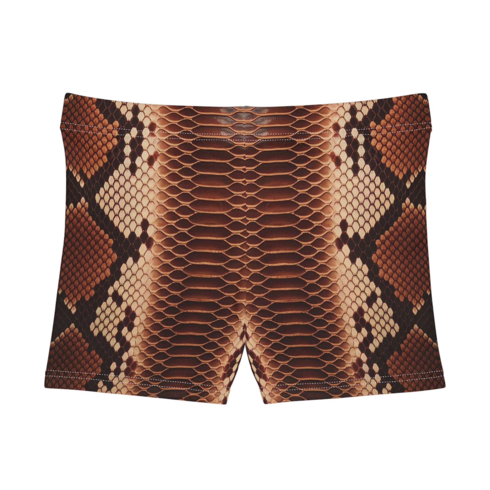 Python Print Women's Shorts - Trendy & Stylish Summer Wear - Angel Body