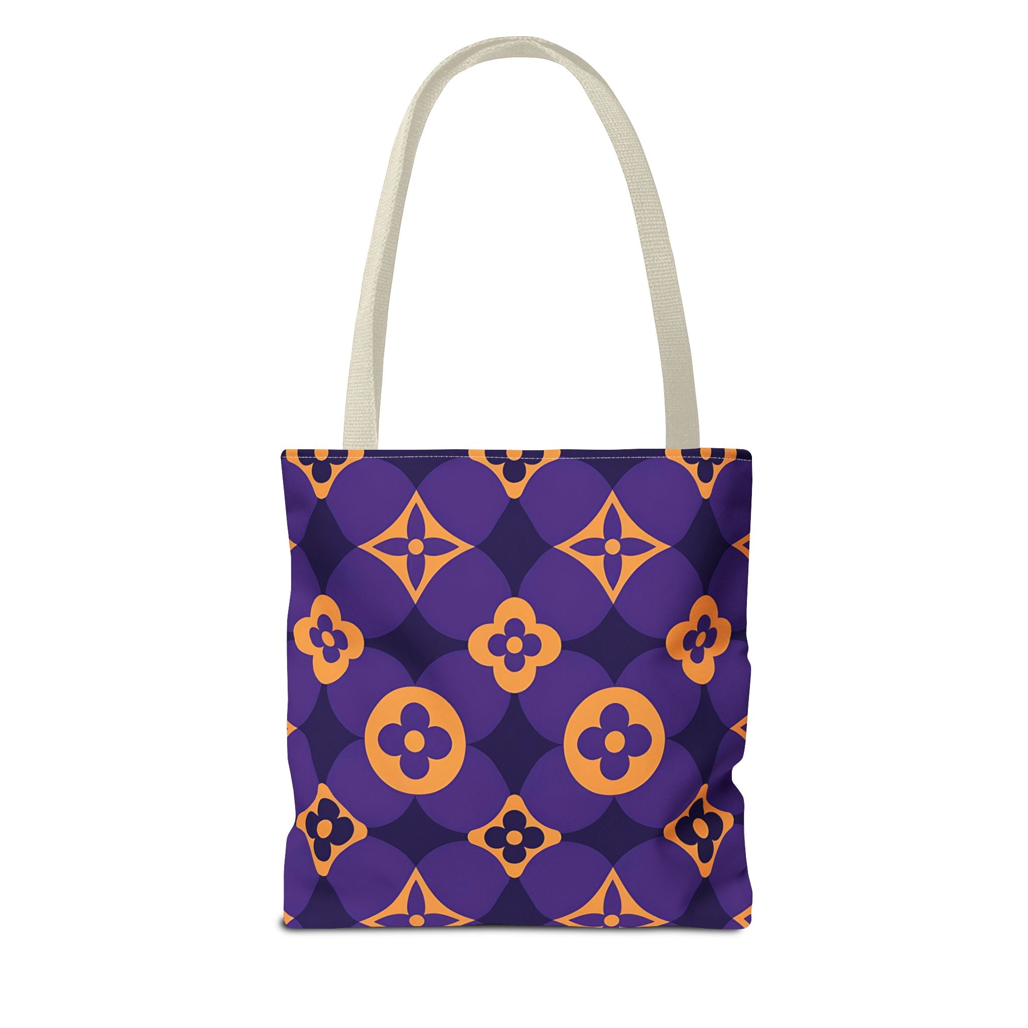 Colorful Floral Pattern Tote Bag - Stylish & Versatile Everyday Bag