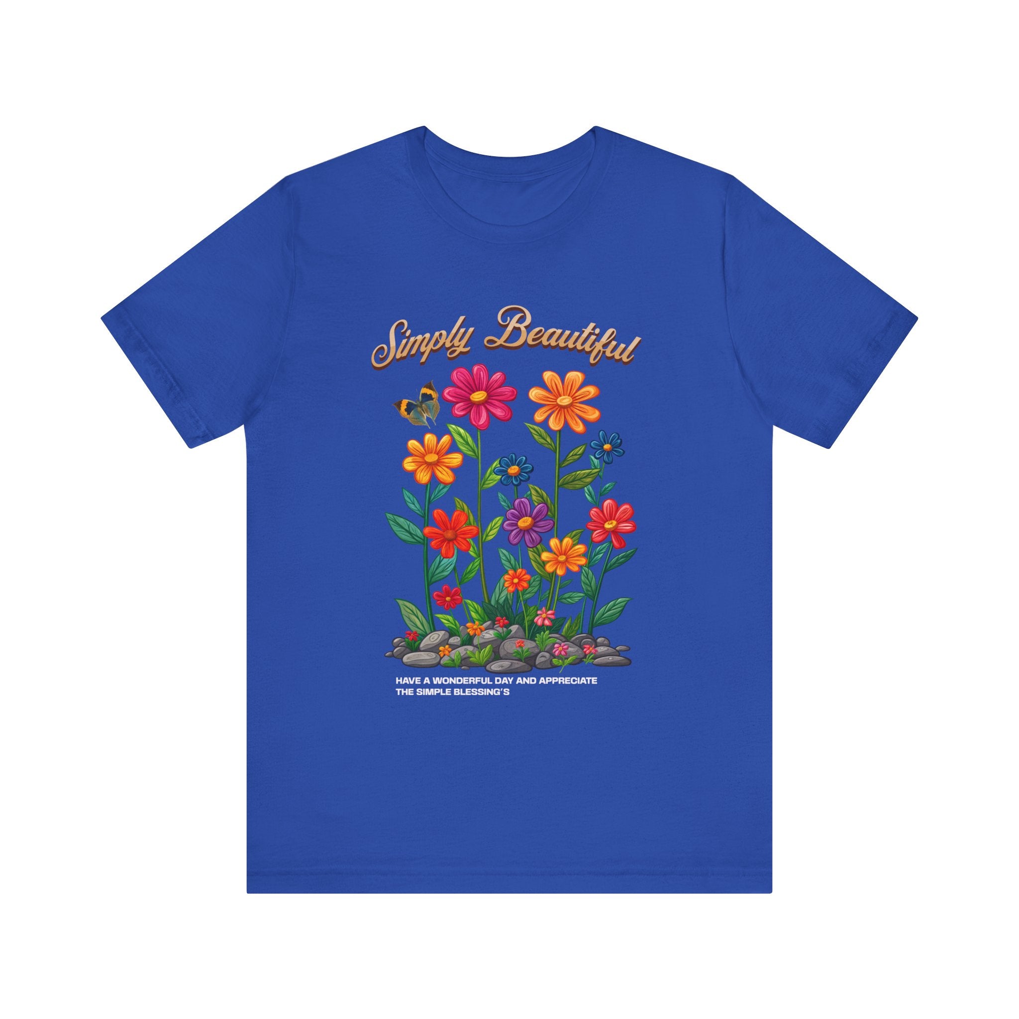 Unisex Jersey Short Sleeve Tee: Simply Beautiful 2