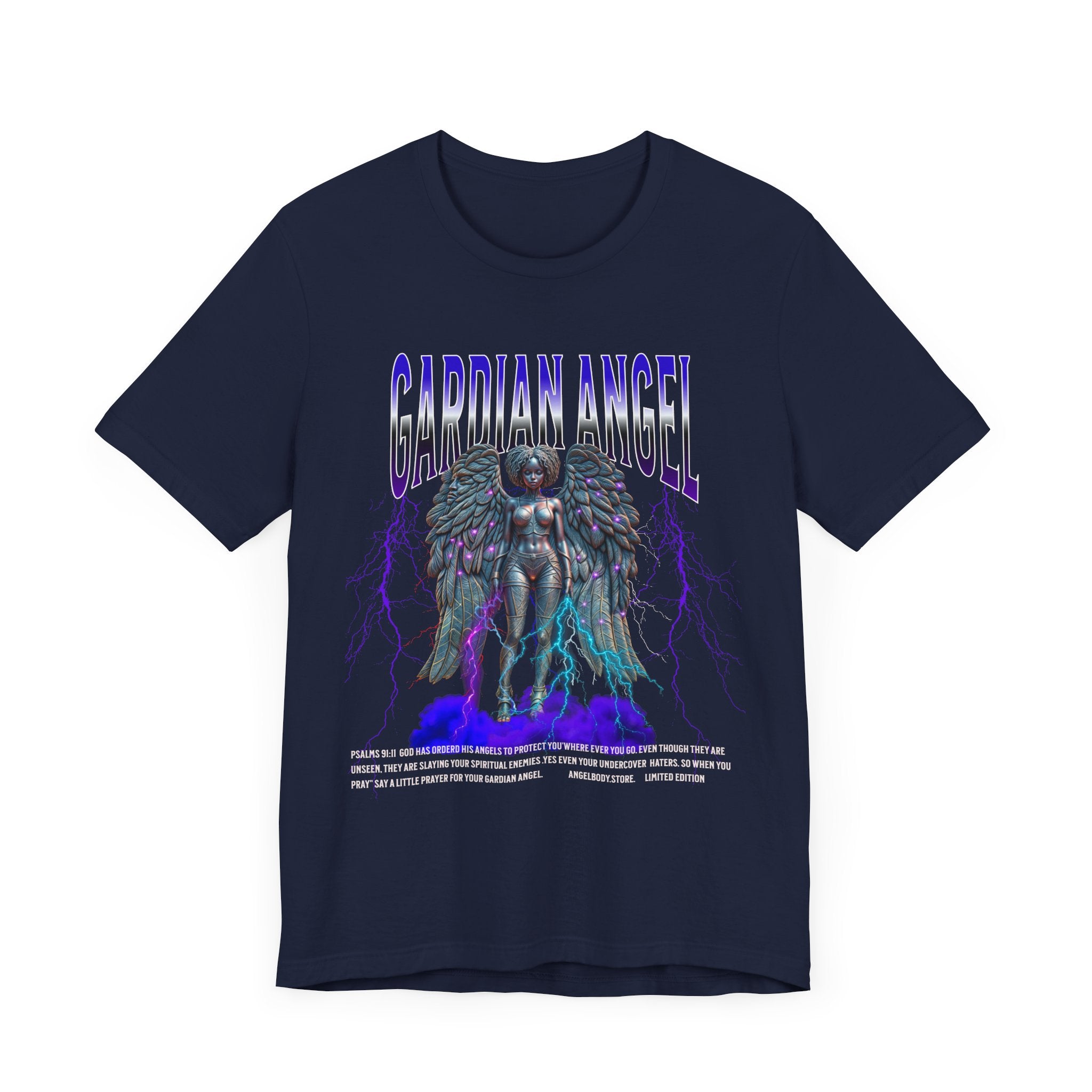 Unisex Jersey Short Sleeve Tee. Guardian Angel Spiritual Warrior