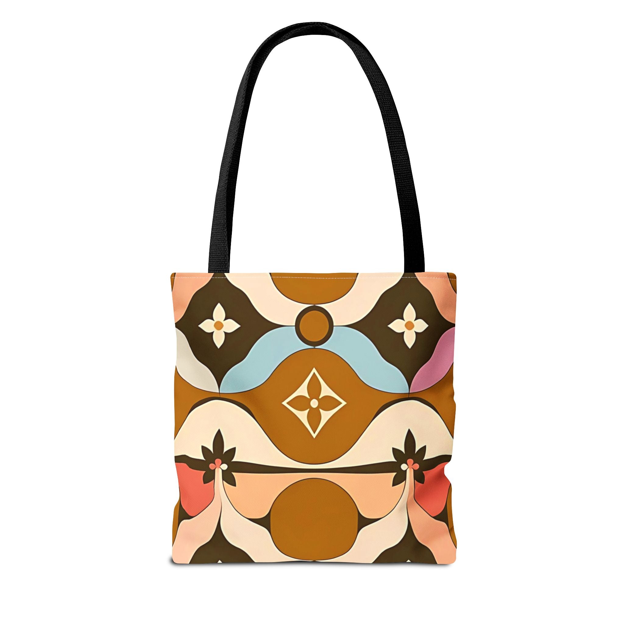 Boho Chic Tote Bag - Colorful Floral Design for Everyday Use