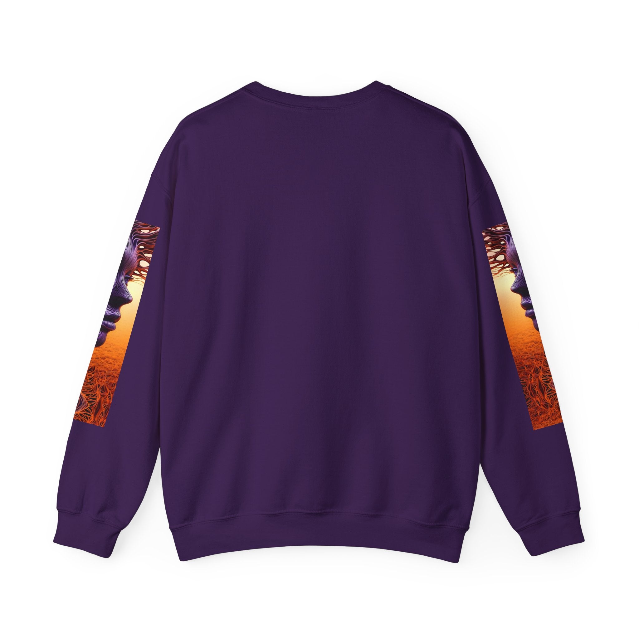 Purple Wind Mystical Abstract Unisex Sweatshirt