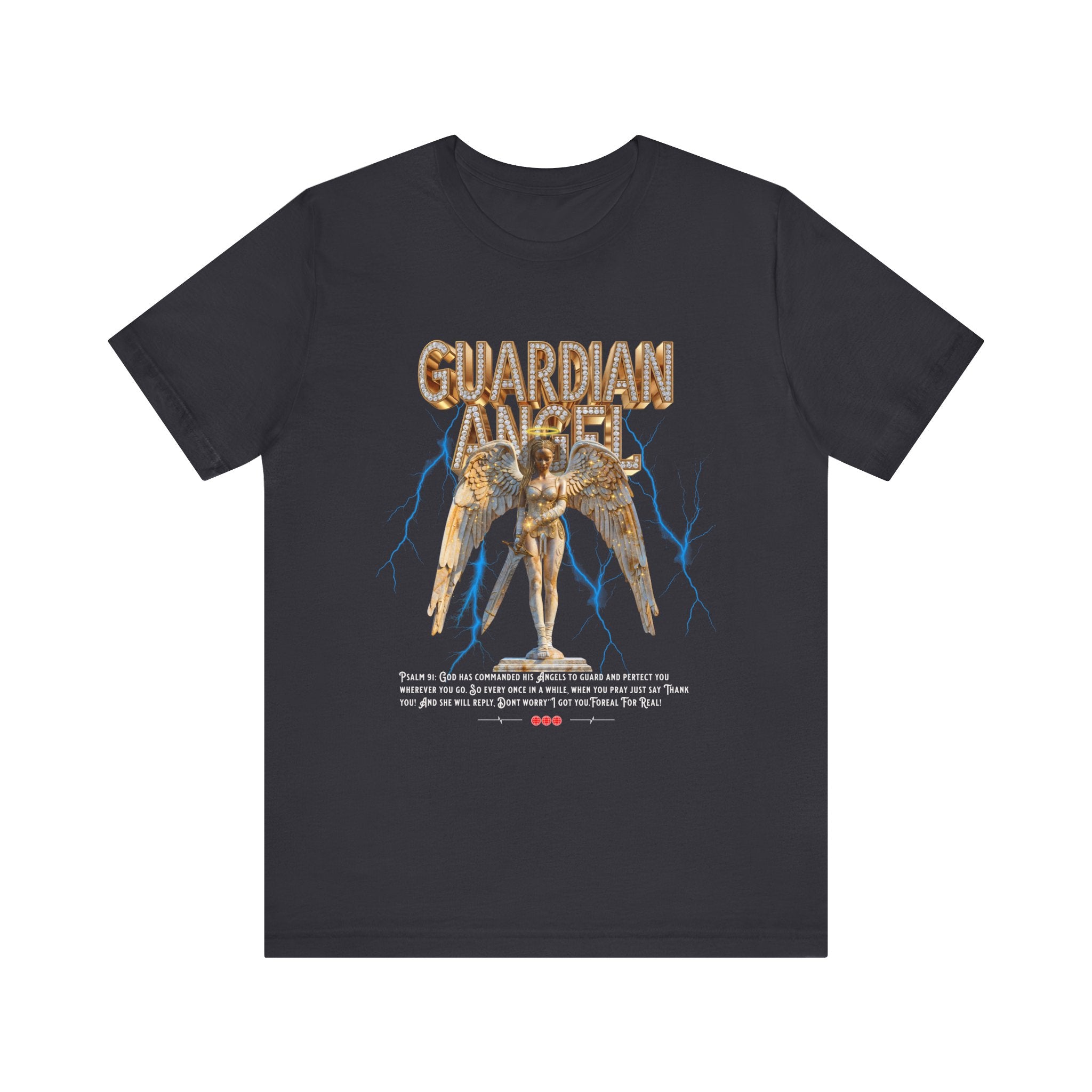 Unisex Jersey Short Sleeve: Guardian Angel Spiritual Warrior