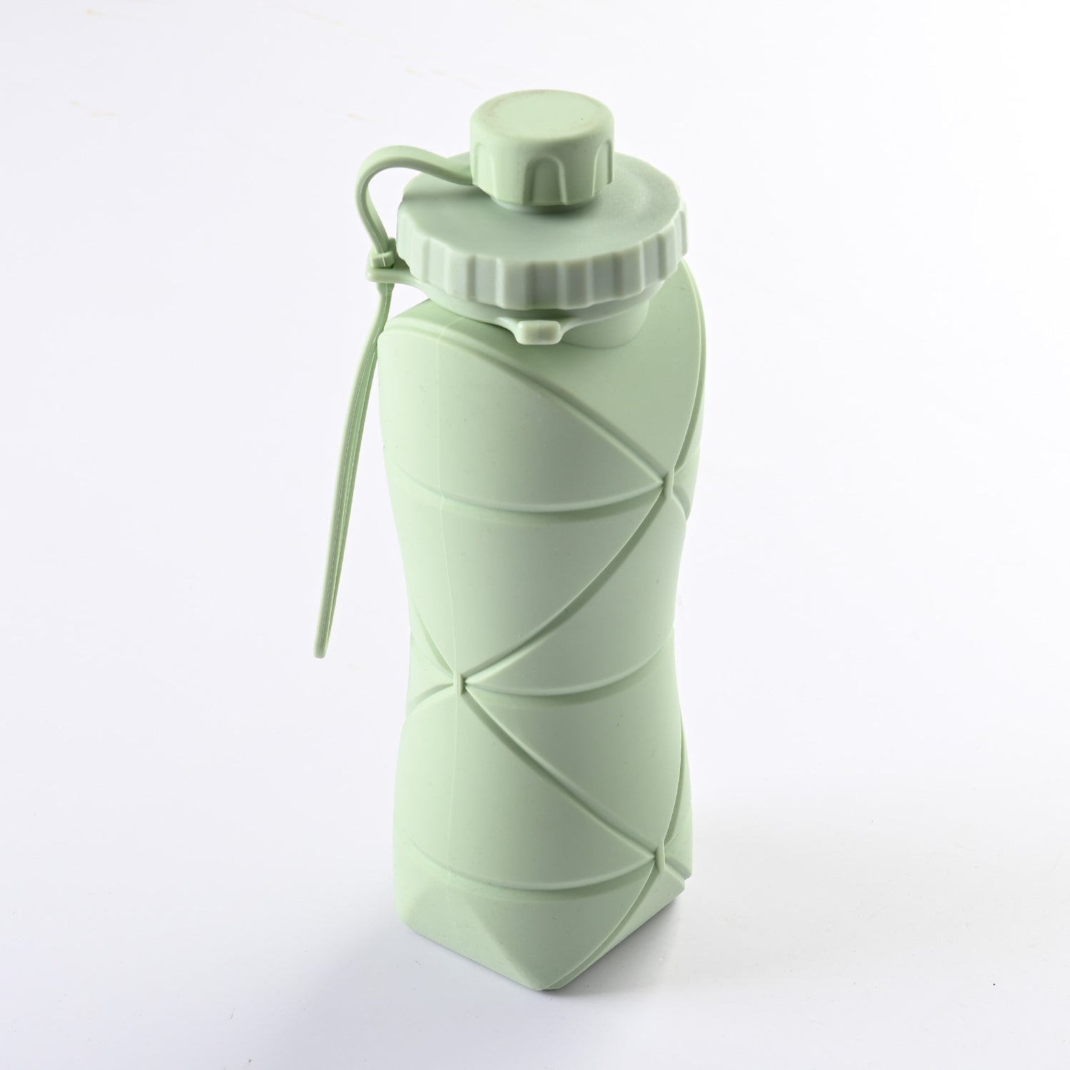 600ml Folding Silicone Water Bottle for gym - Angel Body