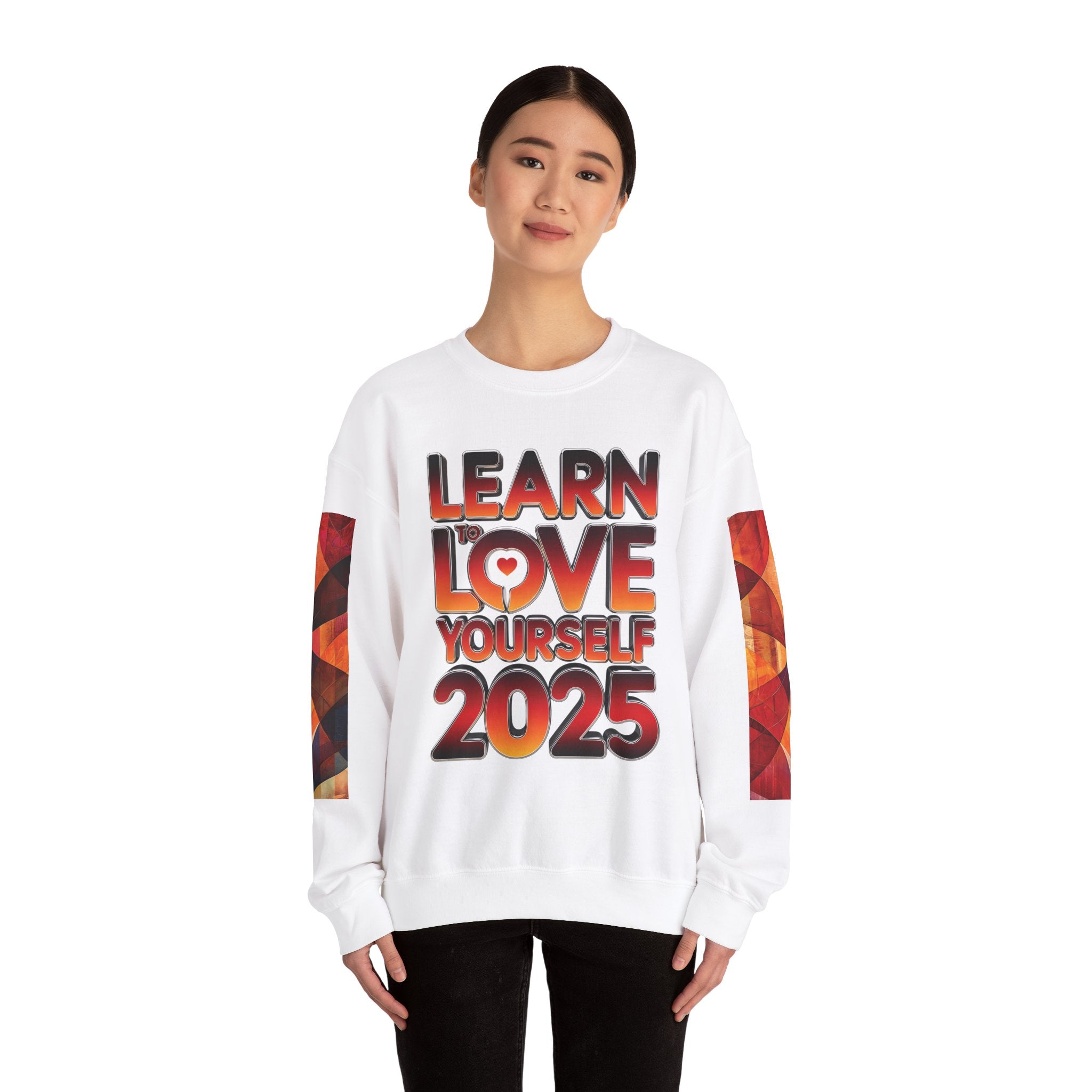 Learn to Love Yourself 2025 Crewneck Sweatshirt