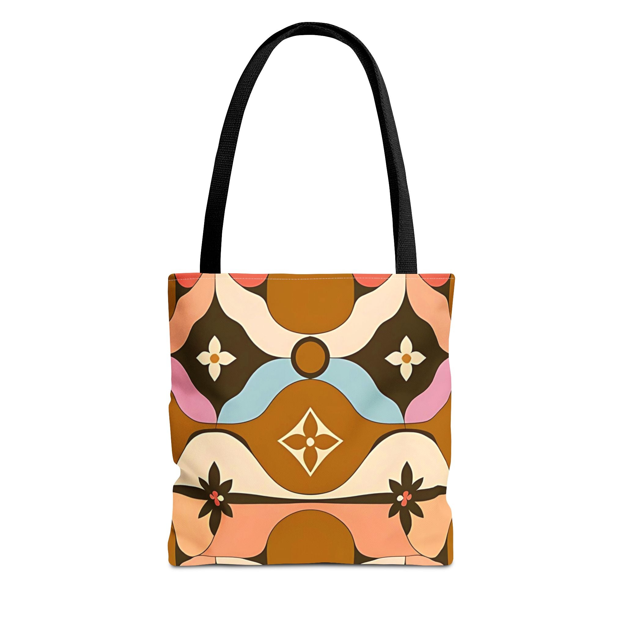 Boho Chic Tote Bag - Colorful Floral Design for Everyday Use