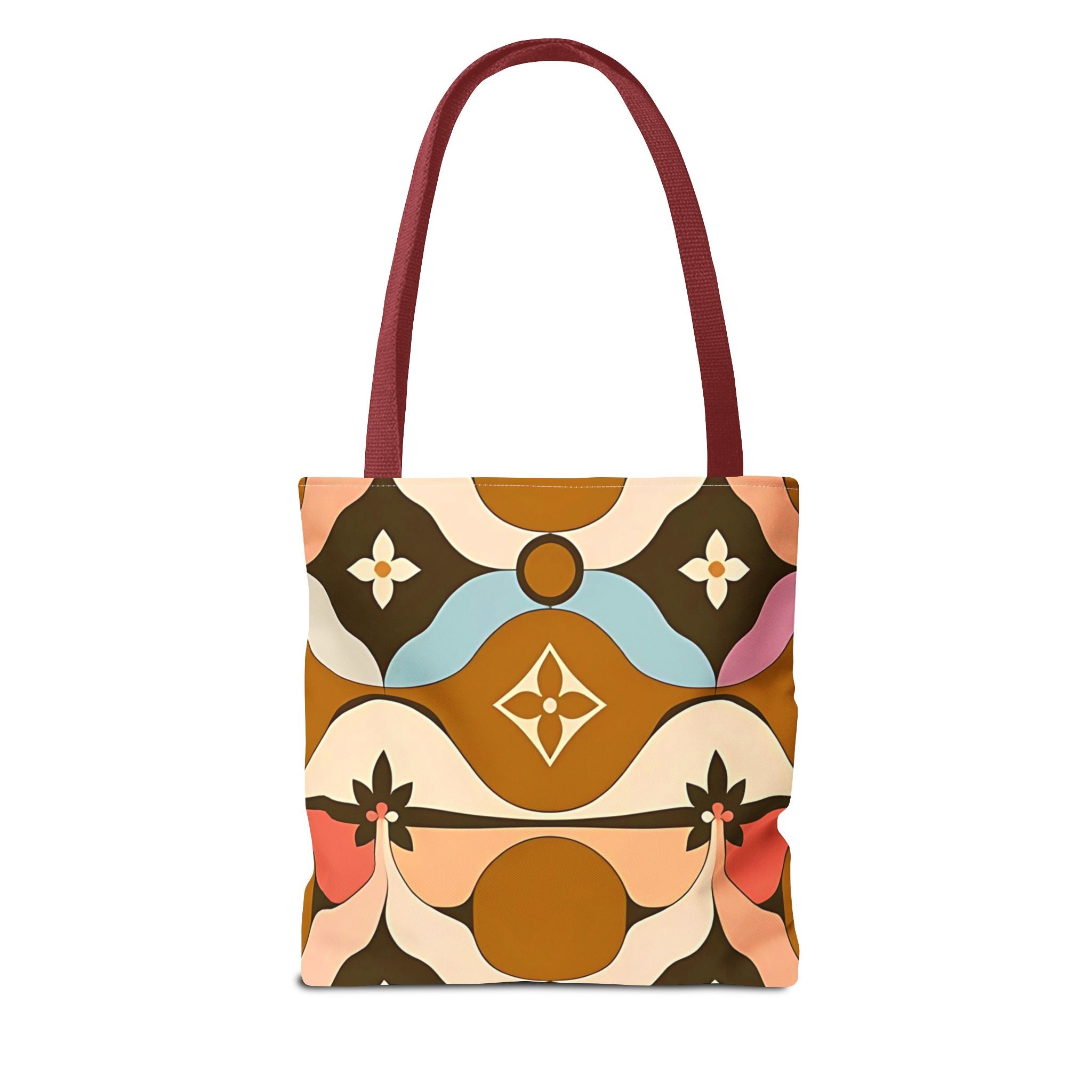 Boho Chic Tote Bag - Colorful Floral Design for Everyday Use