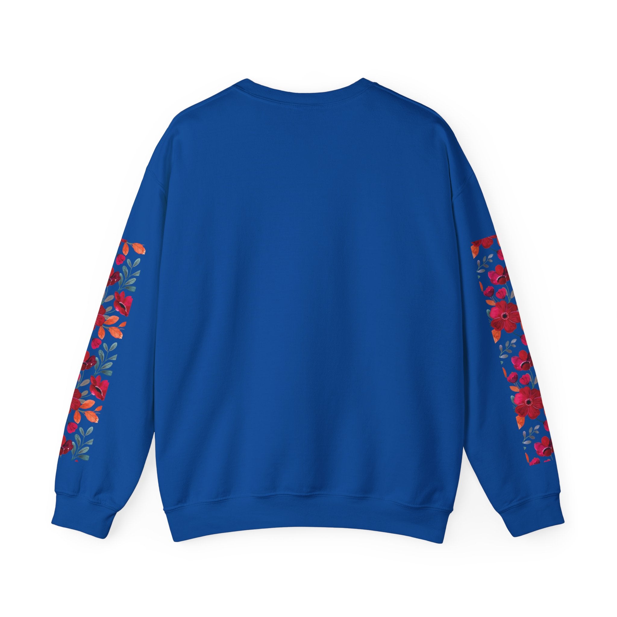 Abstract Art & Floral Sweatshirt