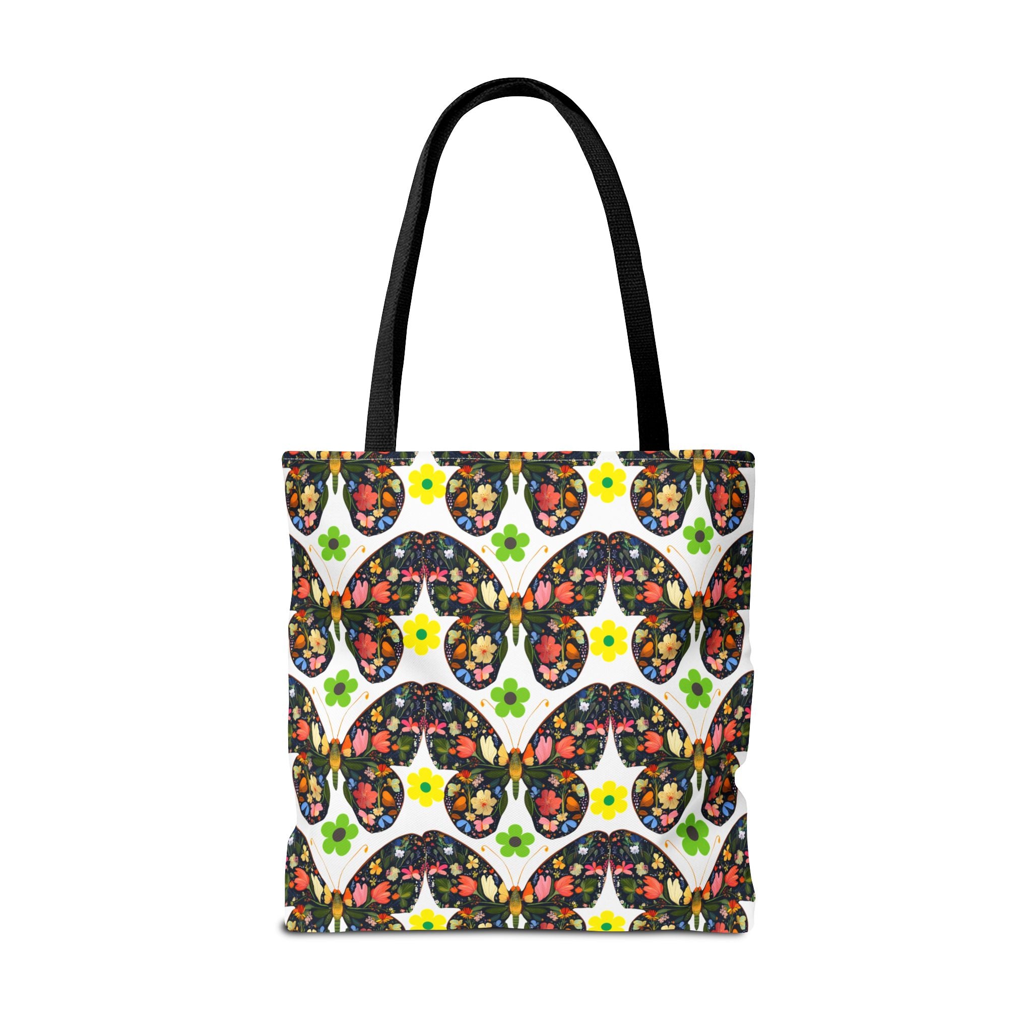 Floral Butterfly Tote Bag - Perfect for Spring Outings and Everyday Use