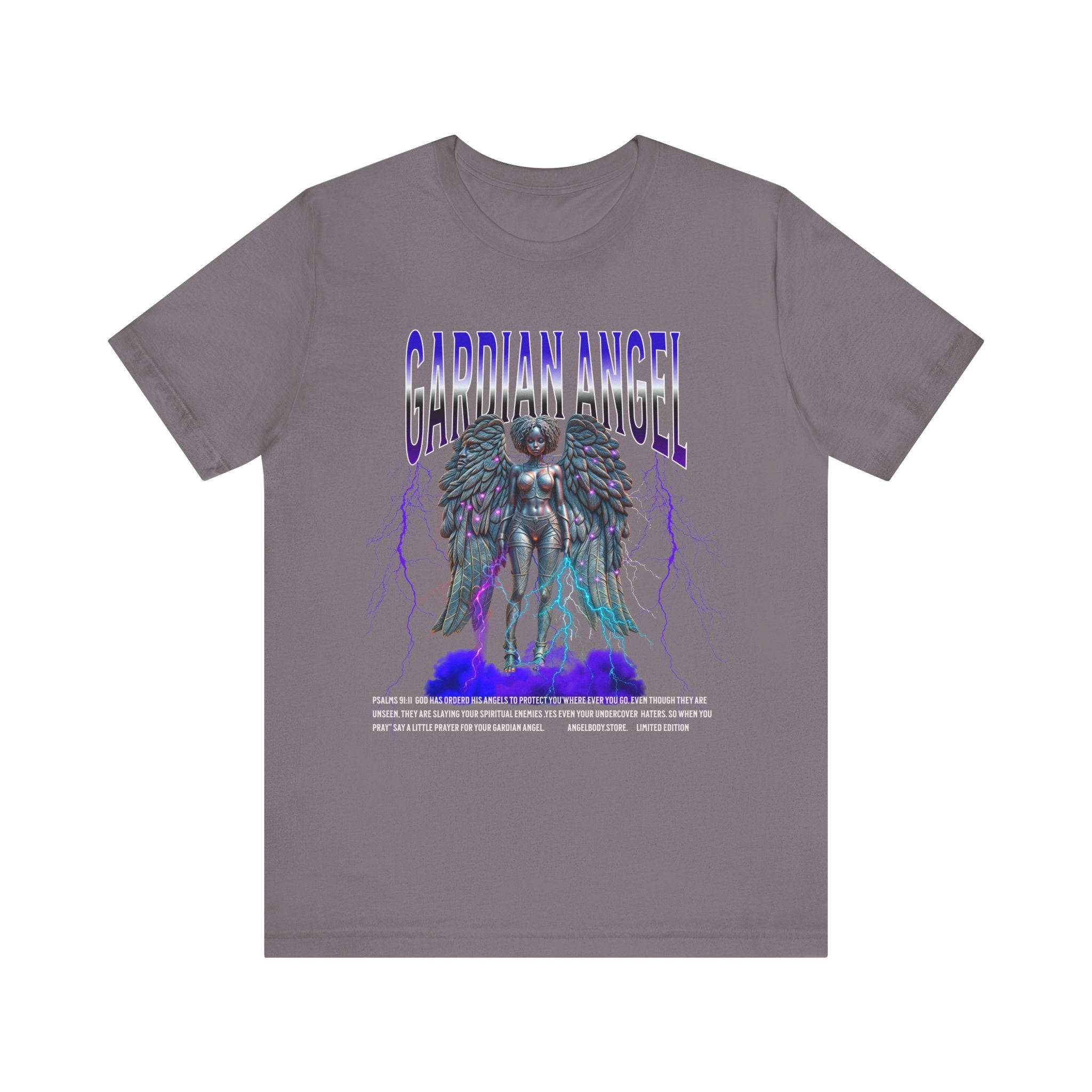 Fun Guardian Angel Graphic Tee - Unisex Short Sleeve T-Shirt for Spirituality Lovers