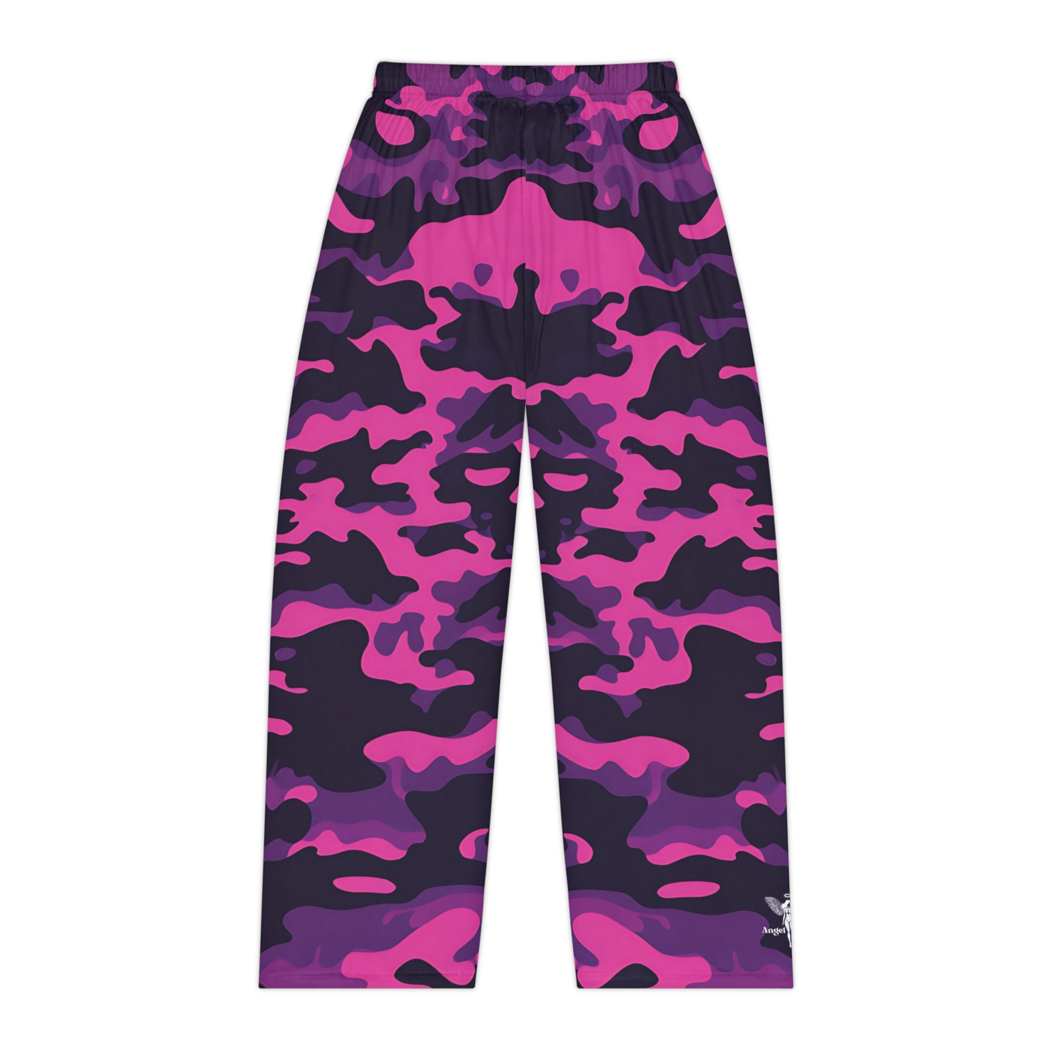 Trendy Women's Pink Camo Pajama Pants for Cozy Nights