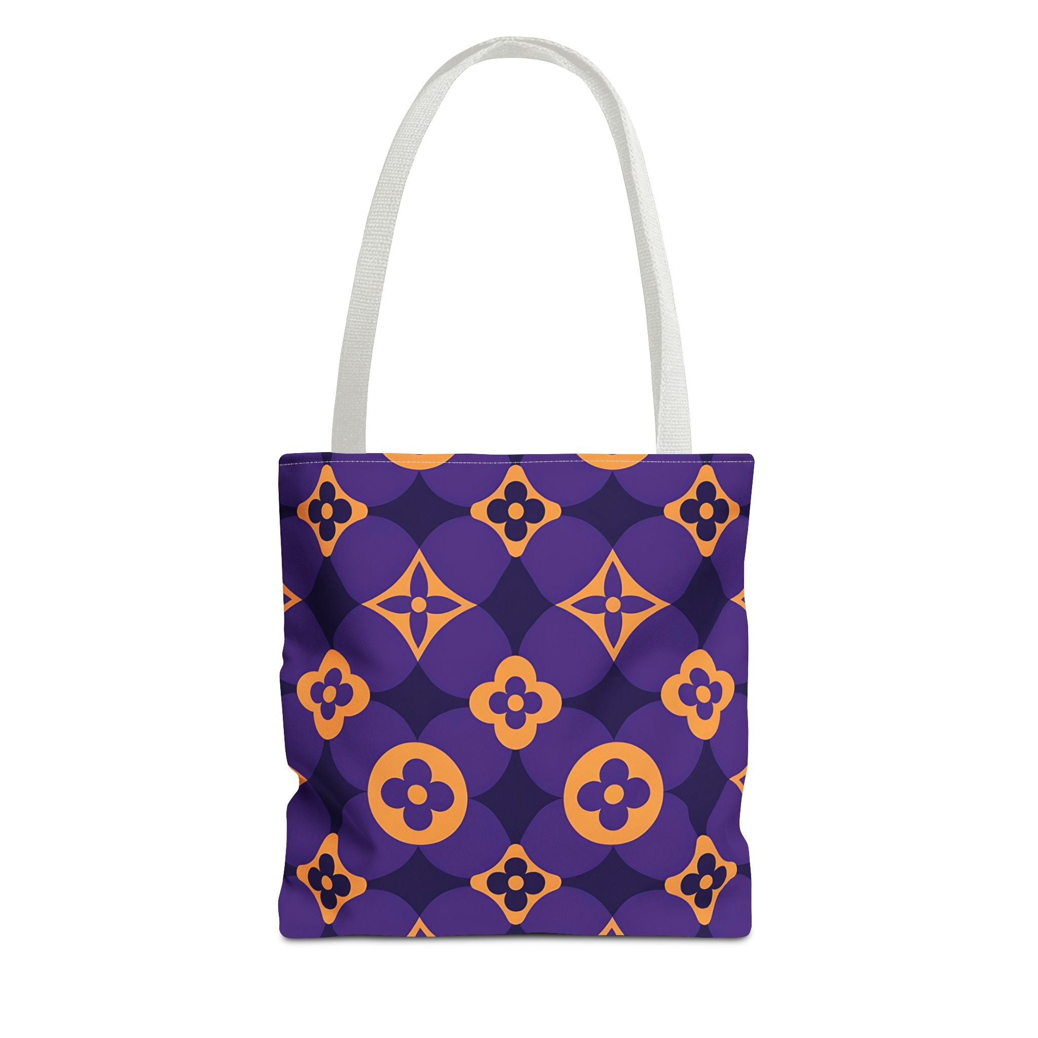 Colorful Floral Pattern Tote Bag - Stylish & Versatile Everyday Bag