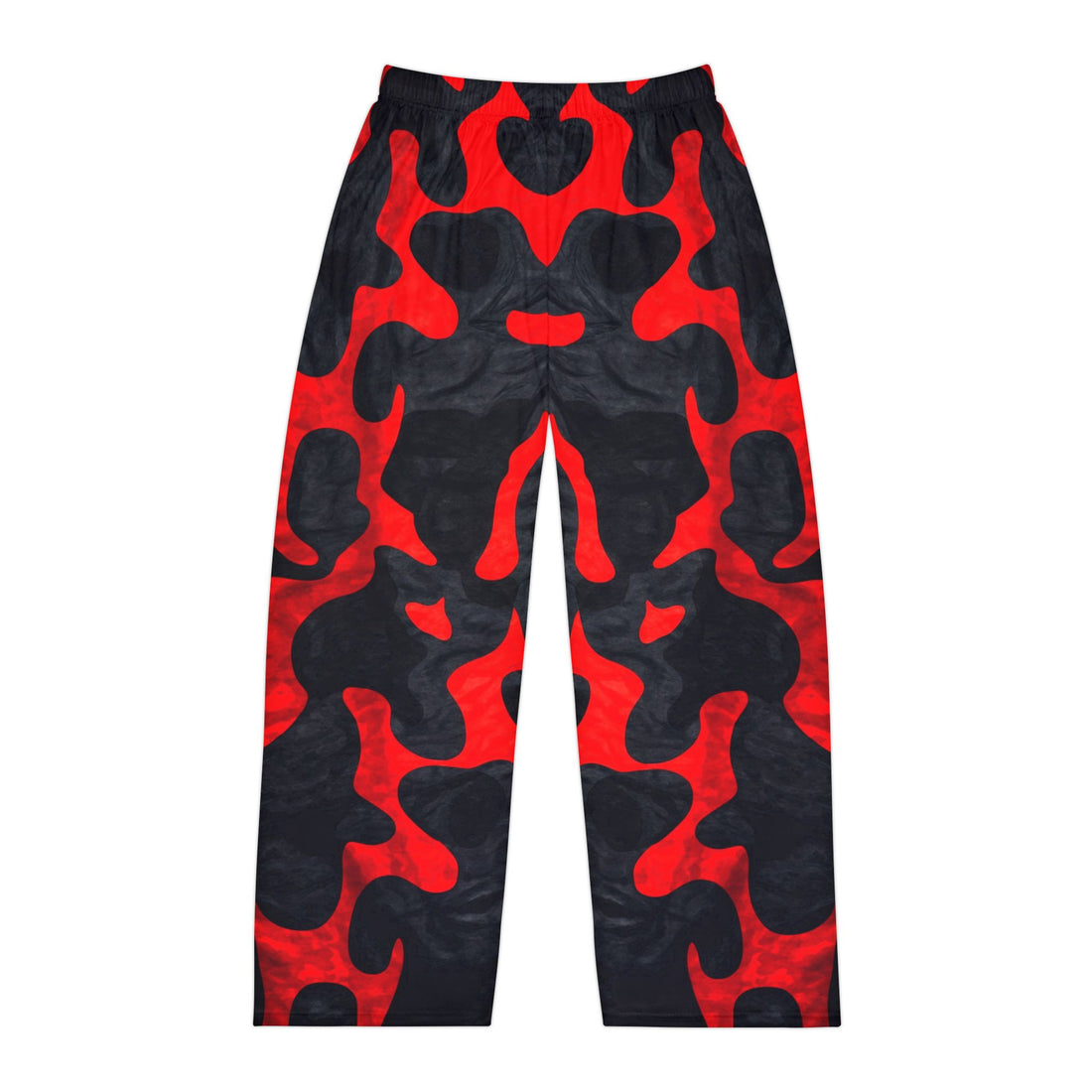 Bold Red &amp; Black Pattern Men&