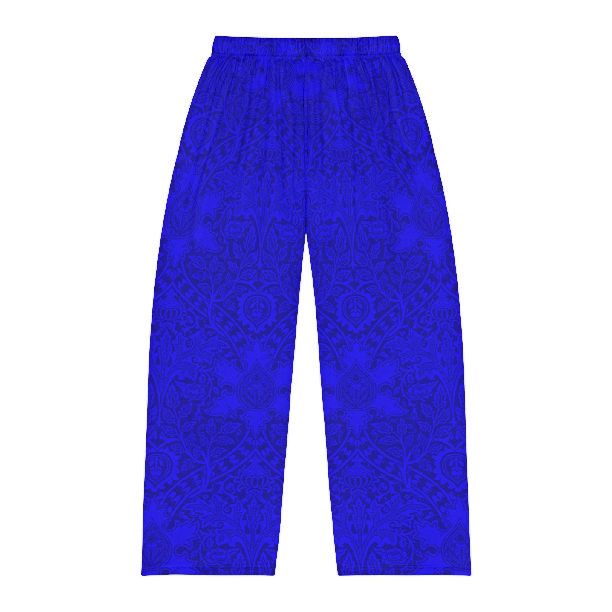 Men's Blue Elegance Pajama Pants - Comfortable Sleepwear for Relaxation