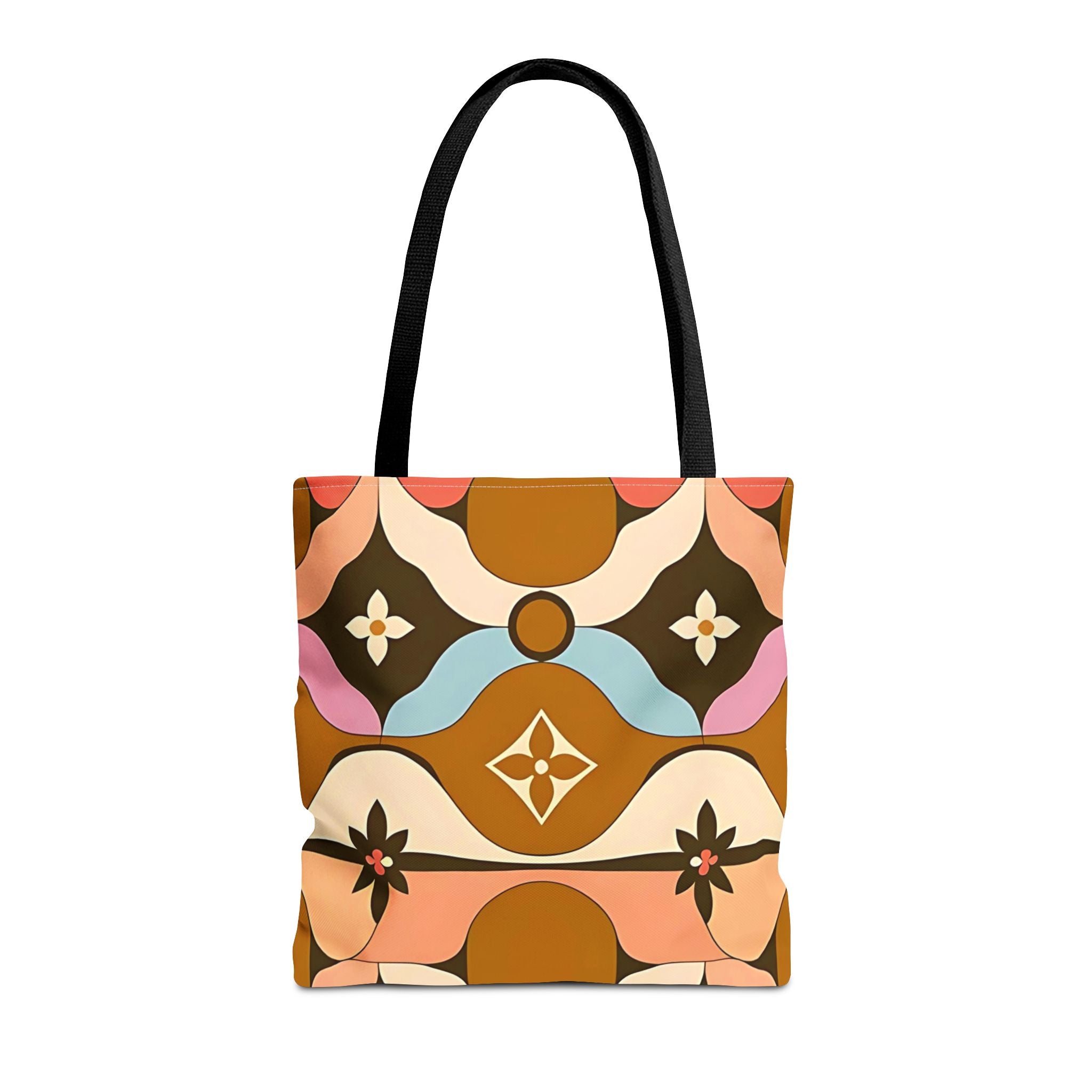 Boho Chic Tote Bag - Colorful Floral Design for Everyday Use