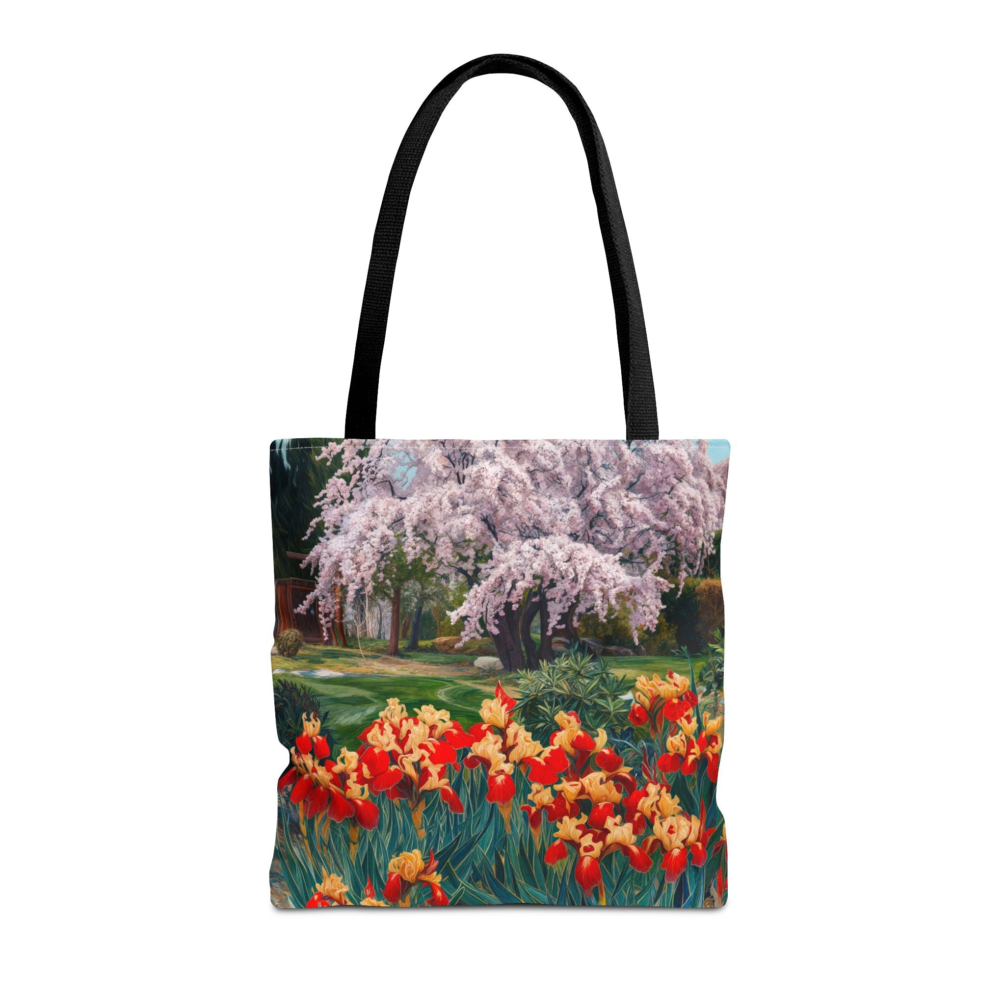 Nature-Inspired Floral Tote Bag - Perfect for Spring Celebrations