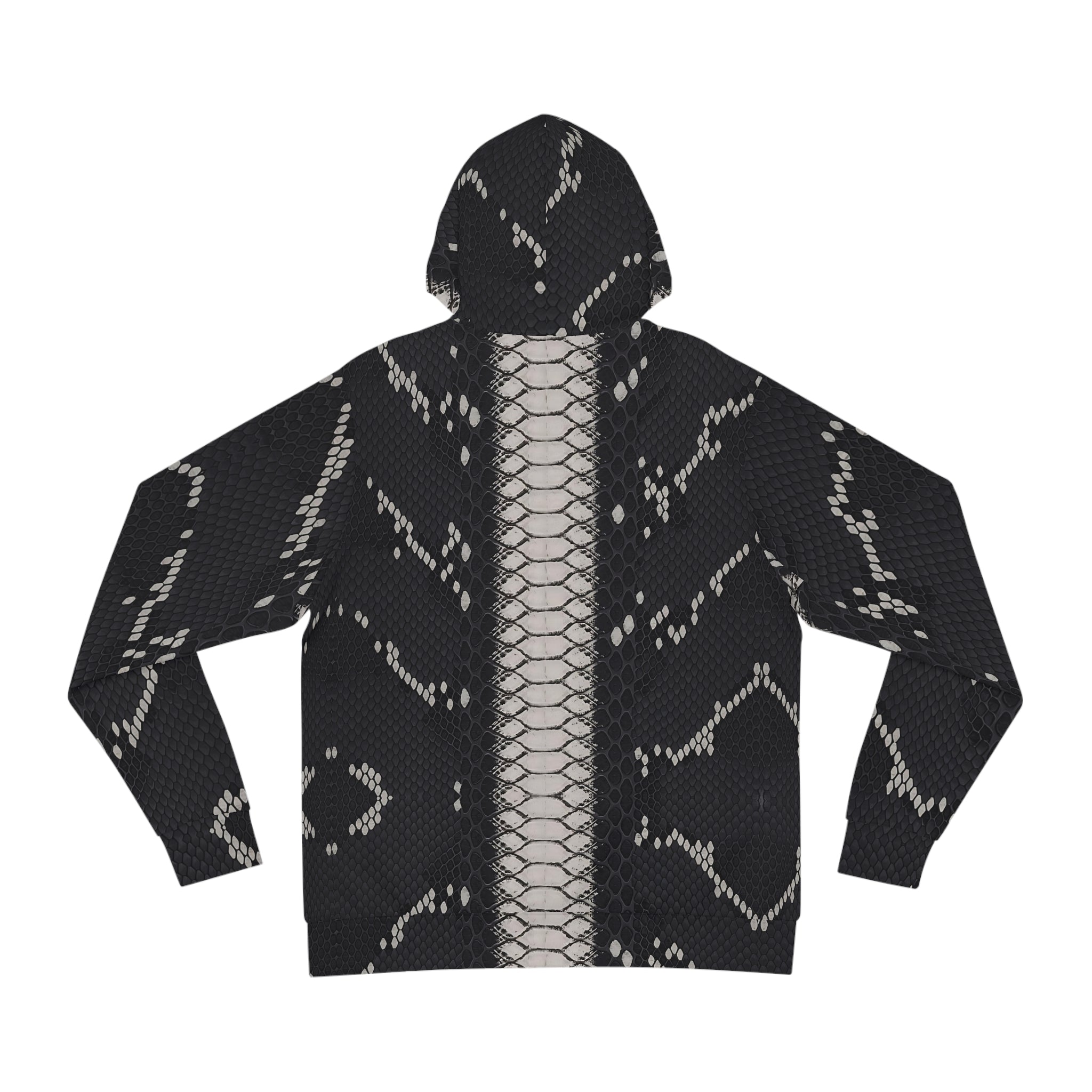 Stylish Snake Print Hoodie for Trendsetters - Angel Body