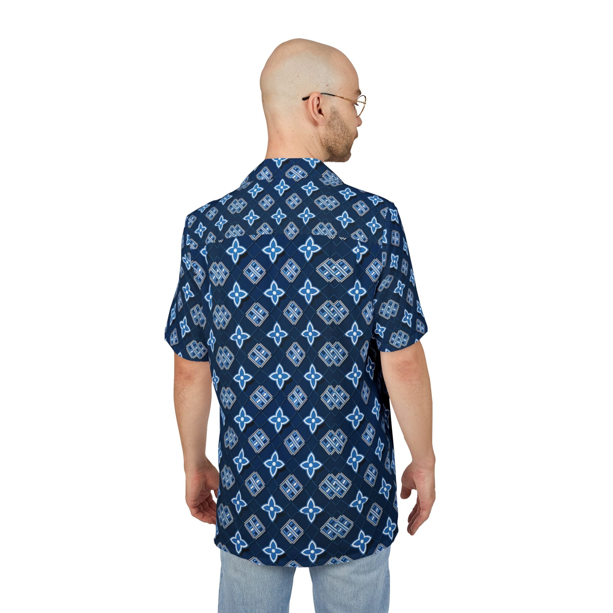 Tropical Vibes Unisex Hawaiian Button-Down Shirt - Perfect for Summer Adventures