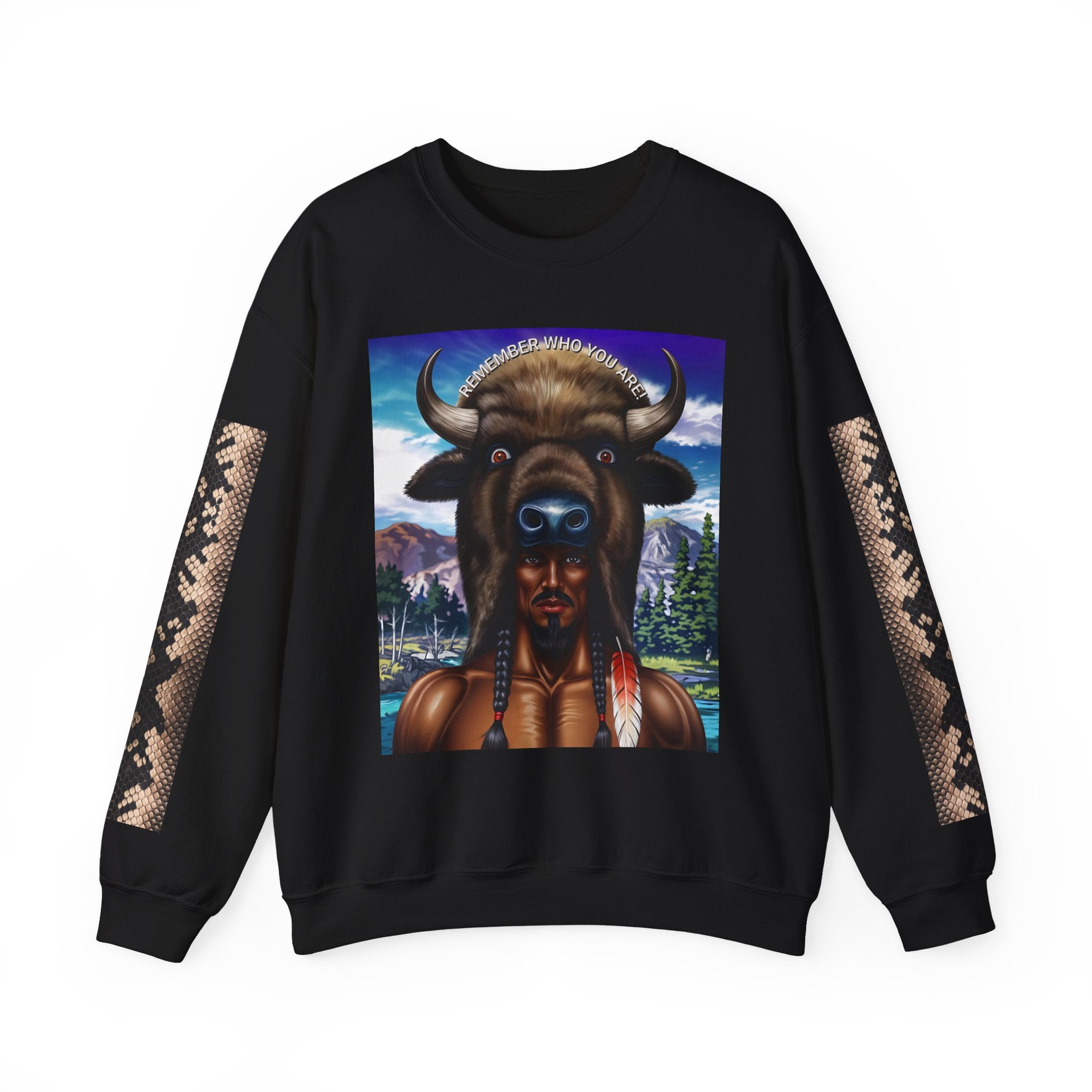 Native American Spirit Crewneck Sweatshirt - Unisex Heavy Blend™