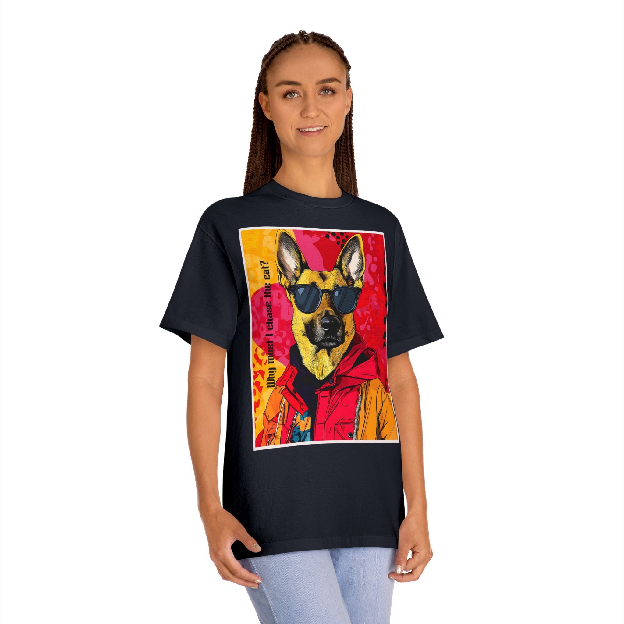 German Shepard Tee - Fun & Vibrant Unisex Graphic Shirt