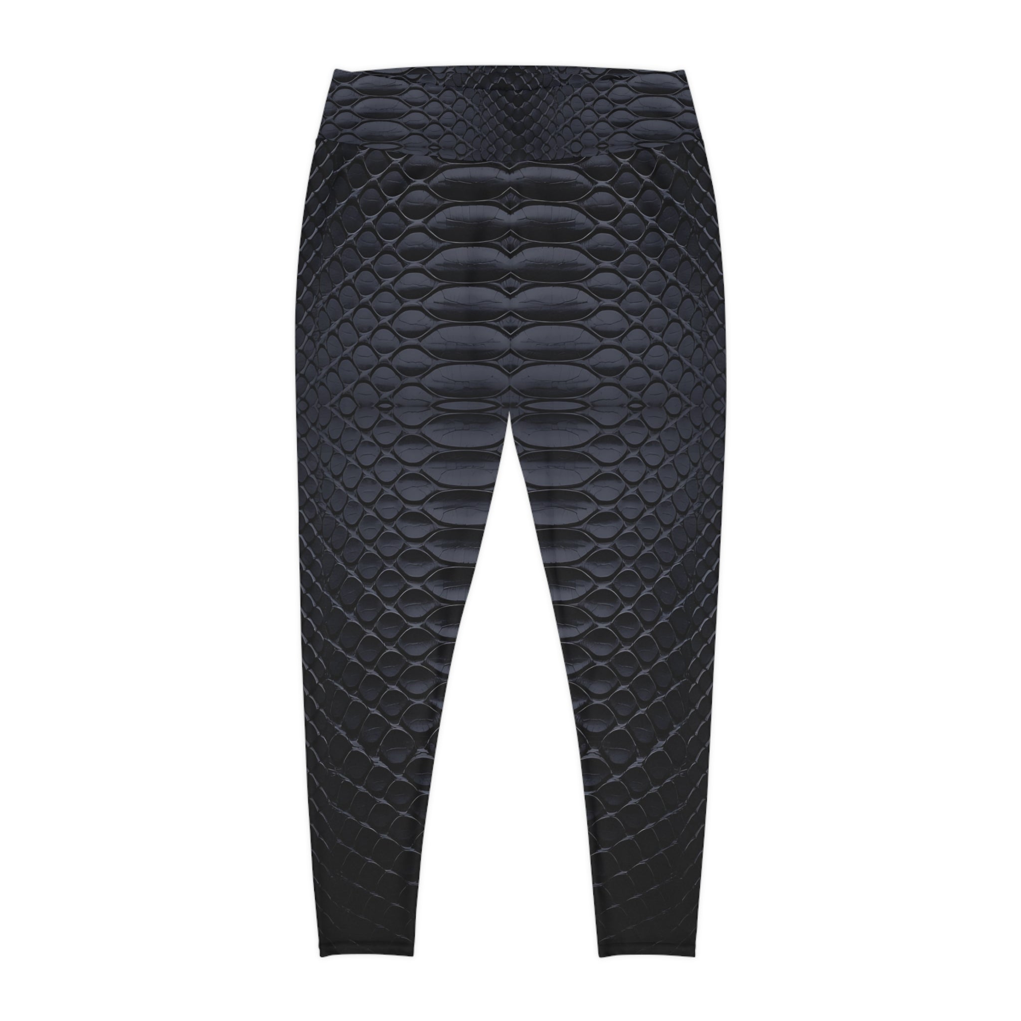 Sleek Plus Size Leggings with Textured Design - Angel Body