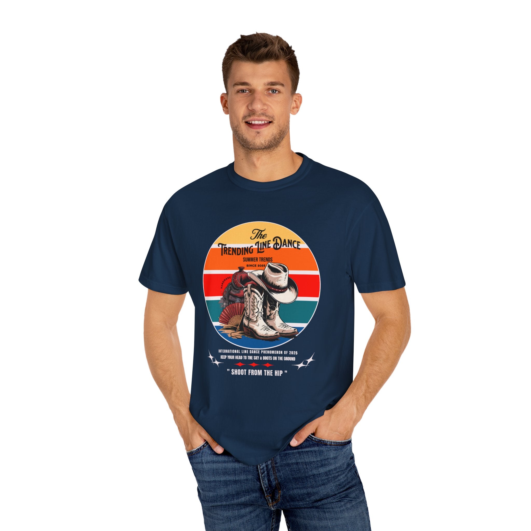Trending Line Dance T-shirt, Cowboy Tee, Country Music Shirt, Western Vintage Style, Gift for Line Dancers - Angel Body