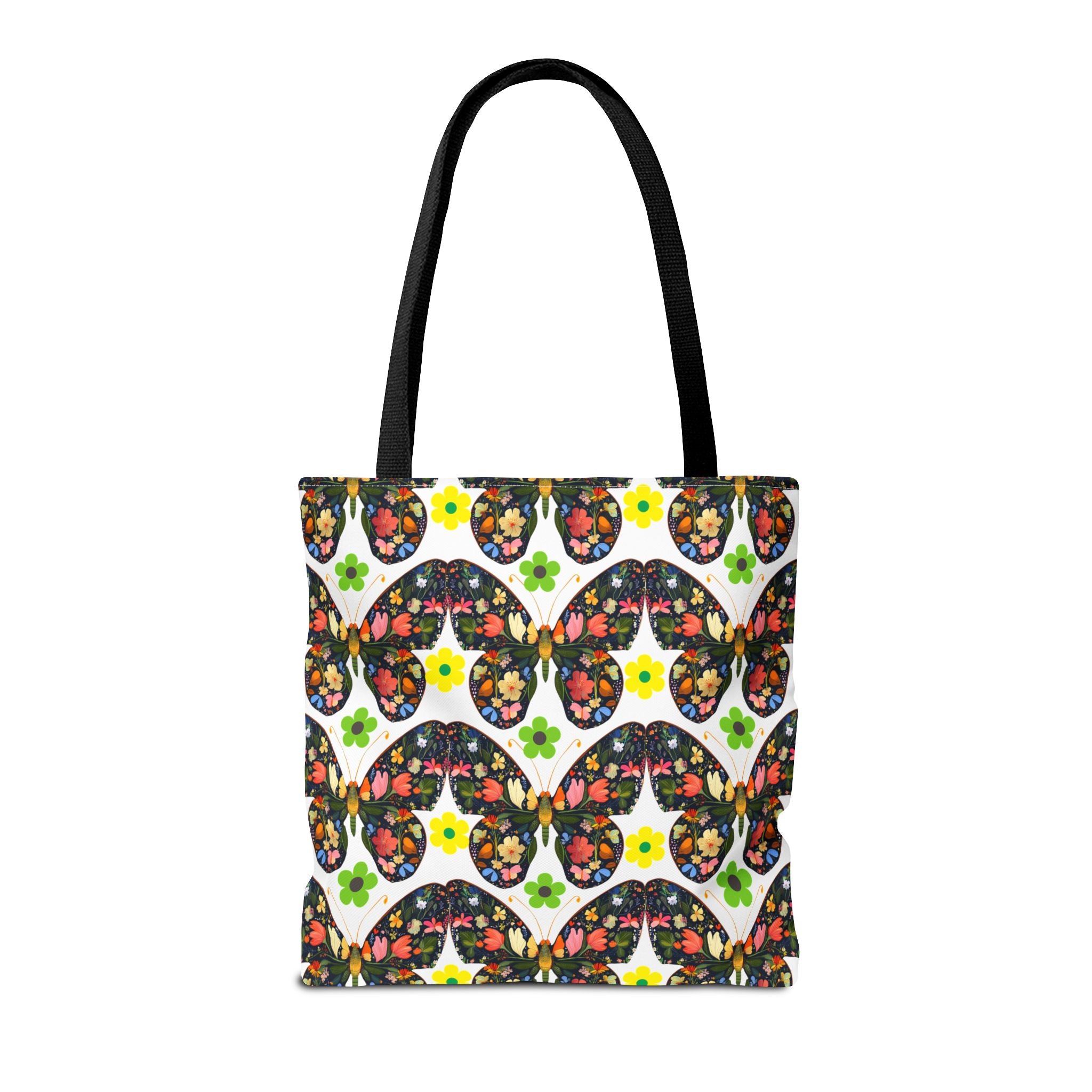 Floral Butterfly Tote Bag - Perfect for Spring Outings and Everyday Use