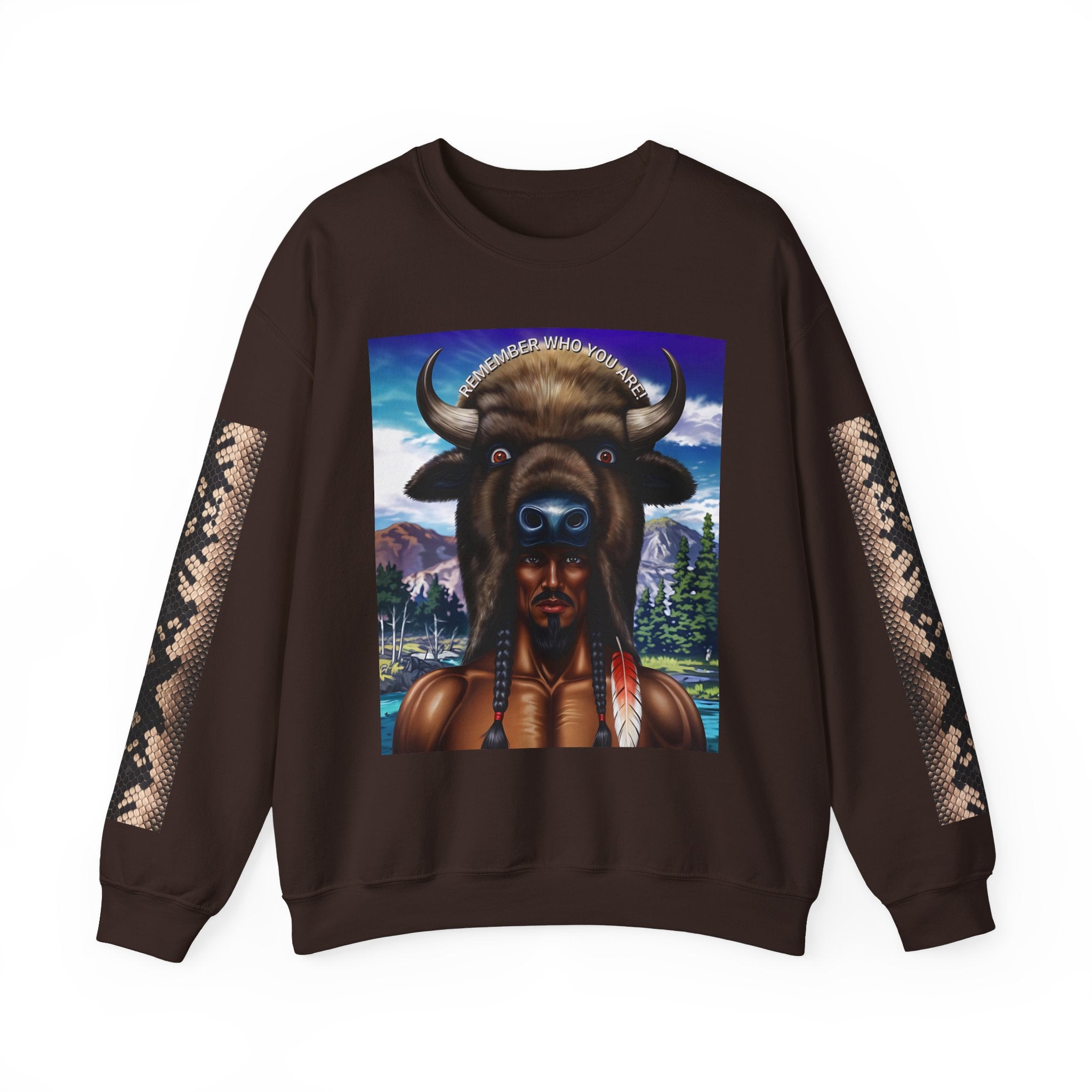 Native American Spirit Crewneck Sweatshirt - Unisex Heavy Blend™