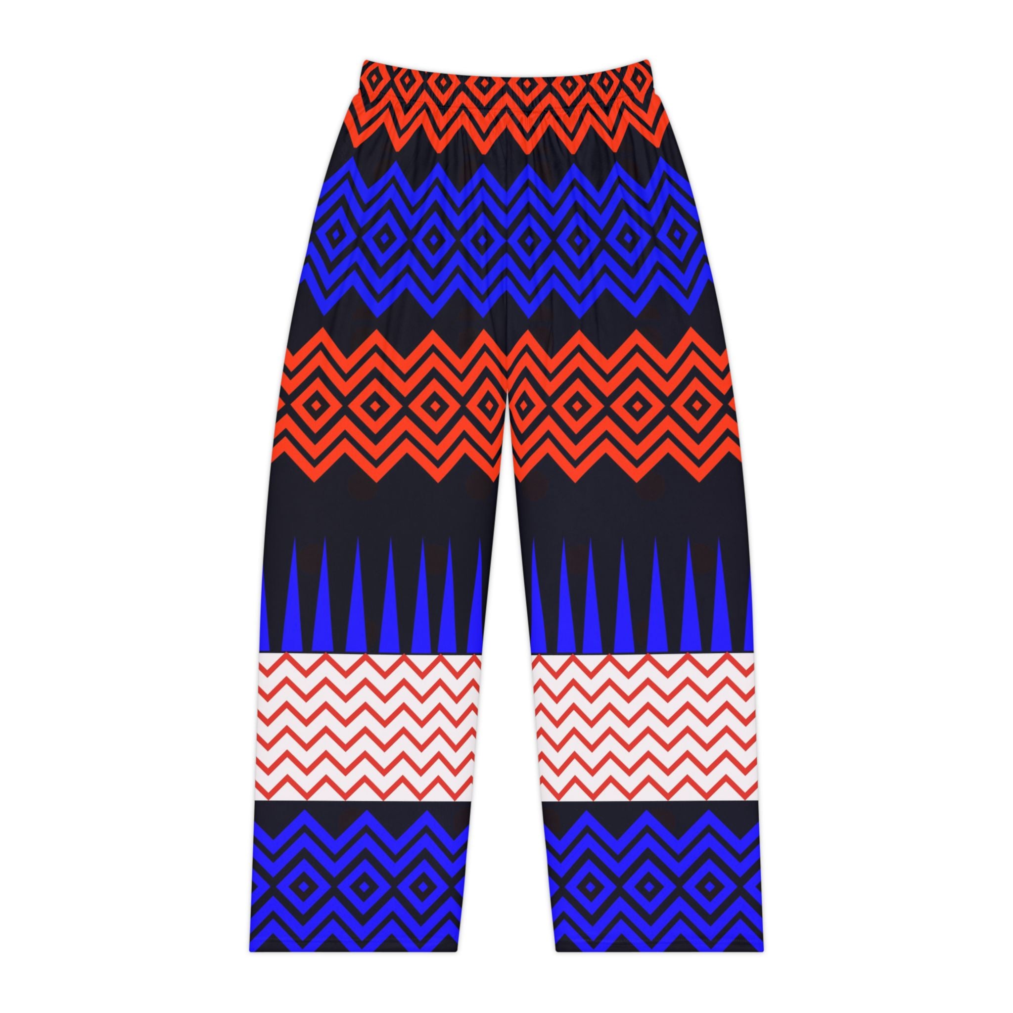 Vibrant Geometric Print Women's Pajama Pants for Cozy Nights