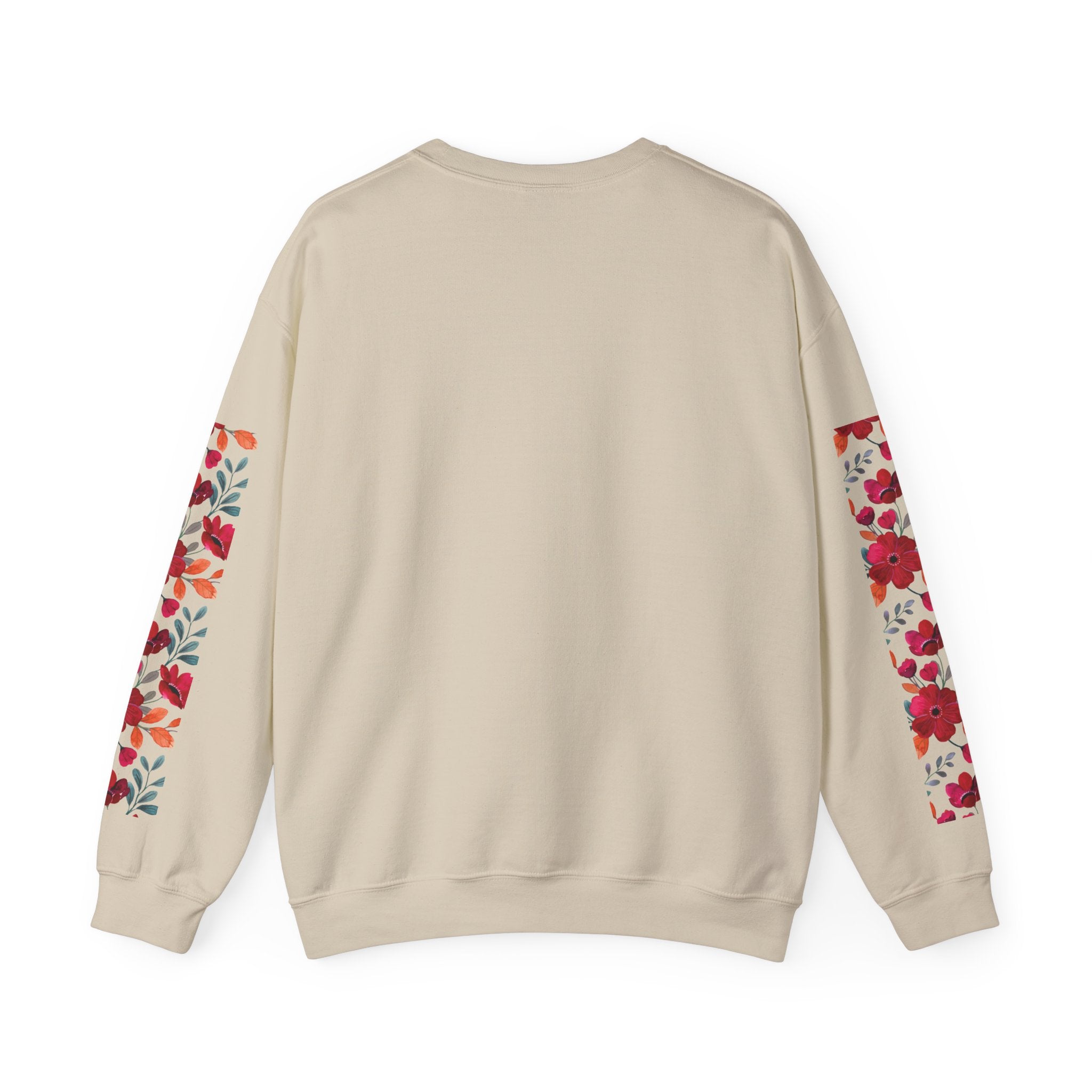 Abstract Art & Floral Sweatshirt