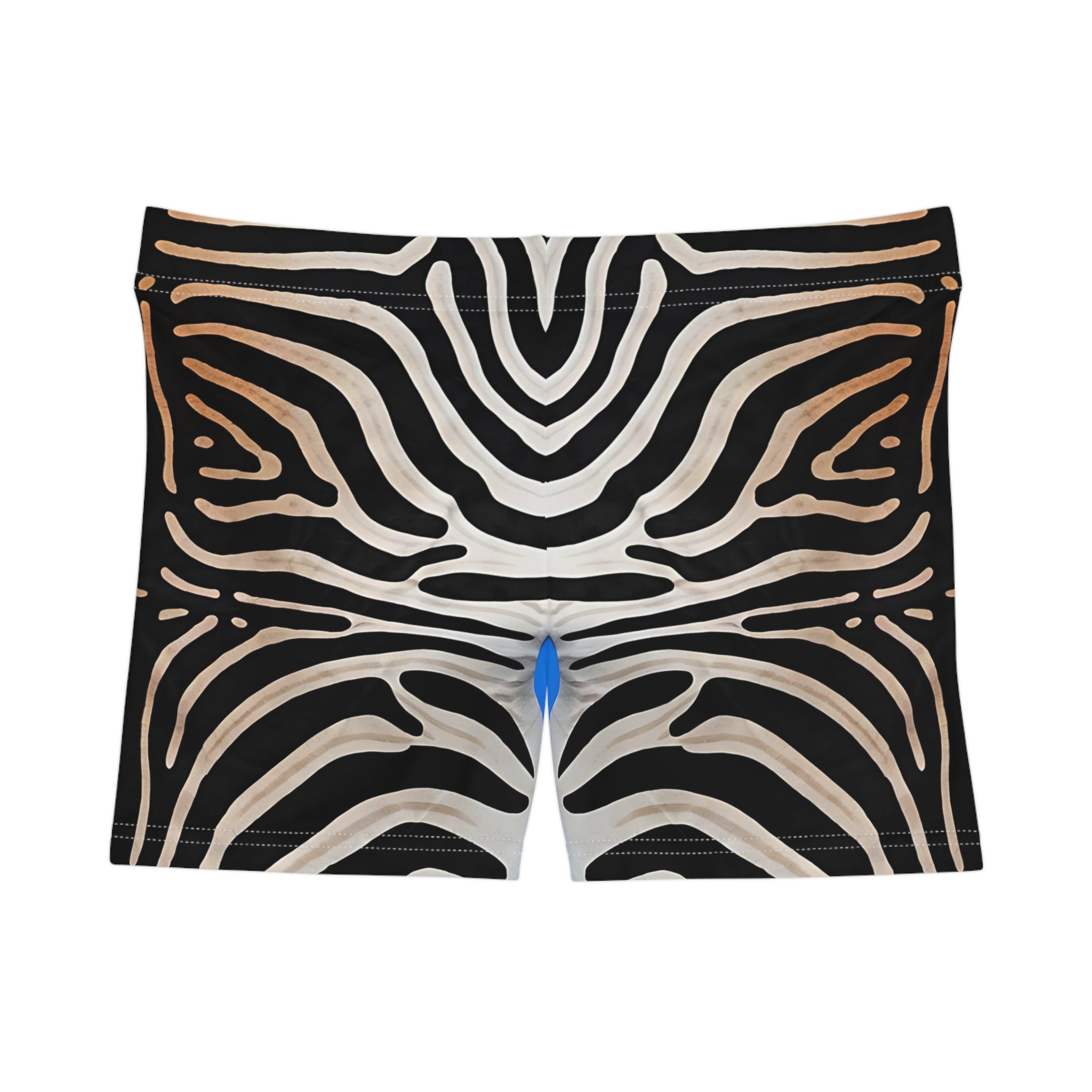 Zebra Print Women's Shorts - Stylish Summer Casual Wear