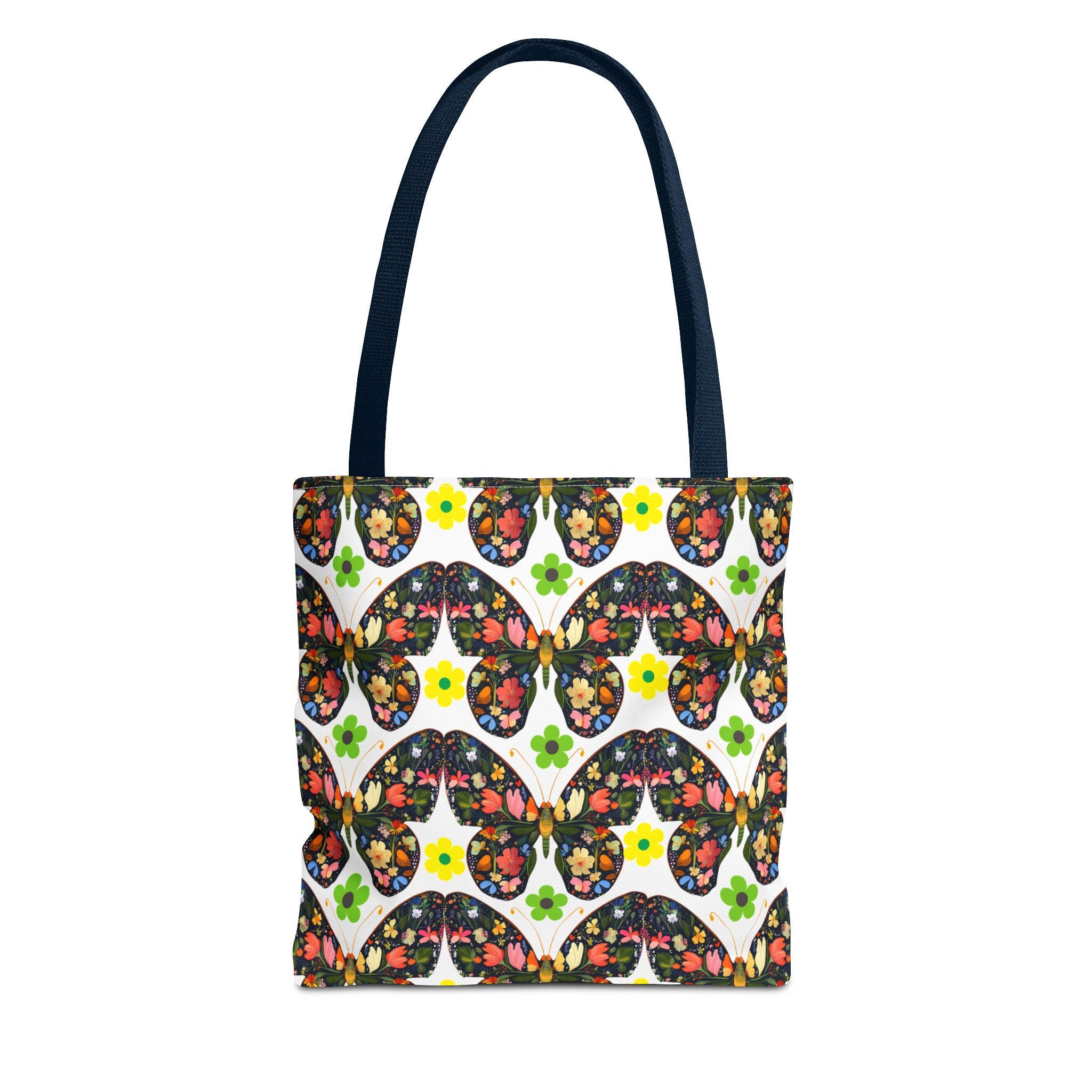 Floral Butterfly Tote Bag - Perfect for Spring Outings and Everyday Use