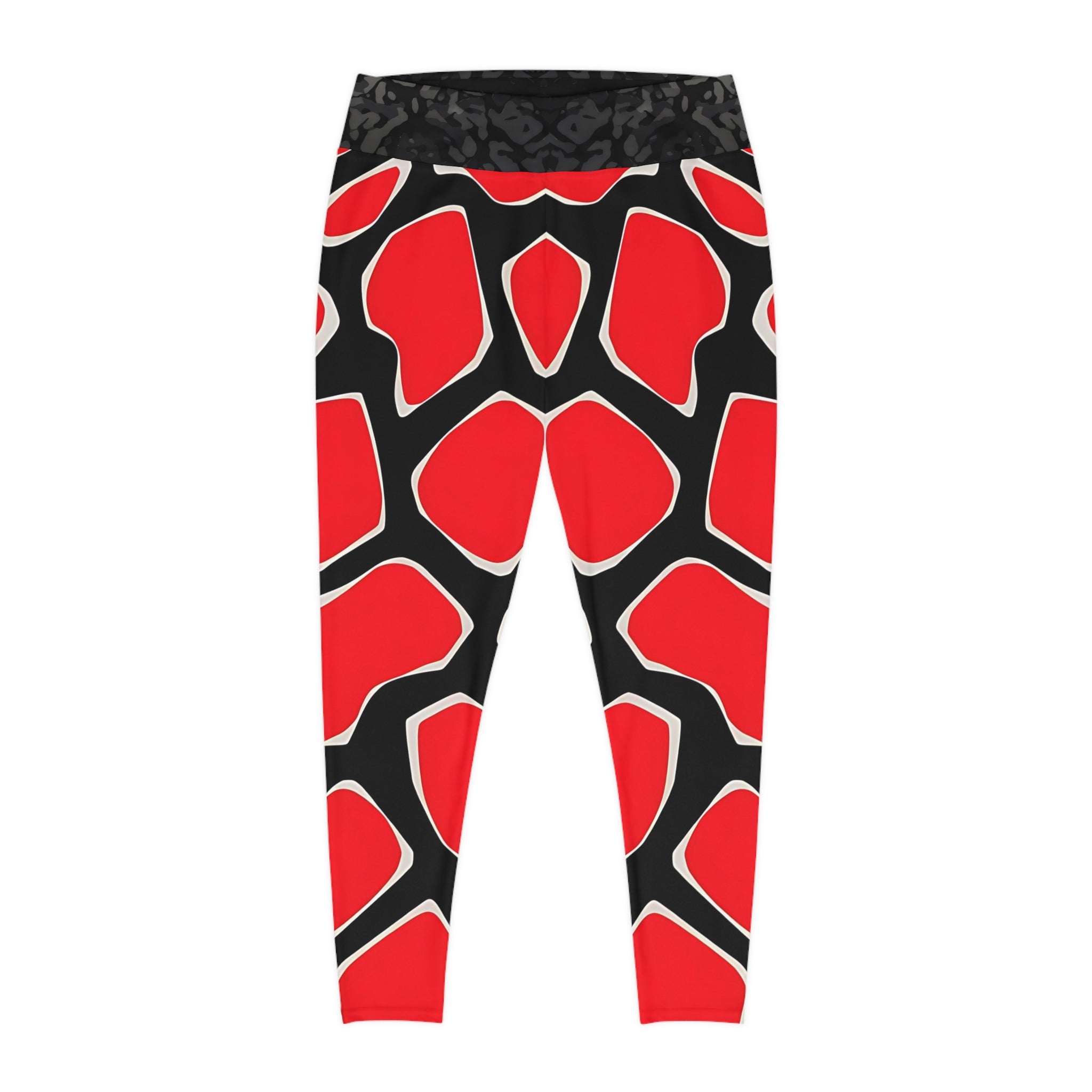 Woman Bold Pattern Plus Size Leggings for Comfort & Style