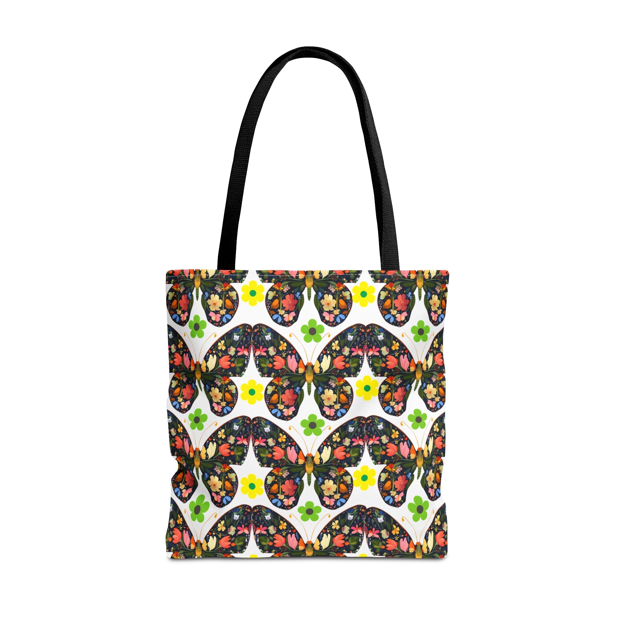 Floral Butterfly Tote Bag - Perfect for Spring Outings and Everyday Use